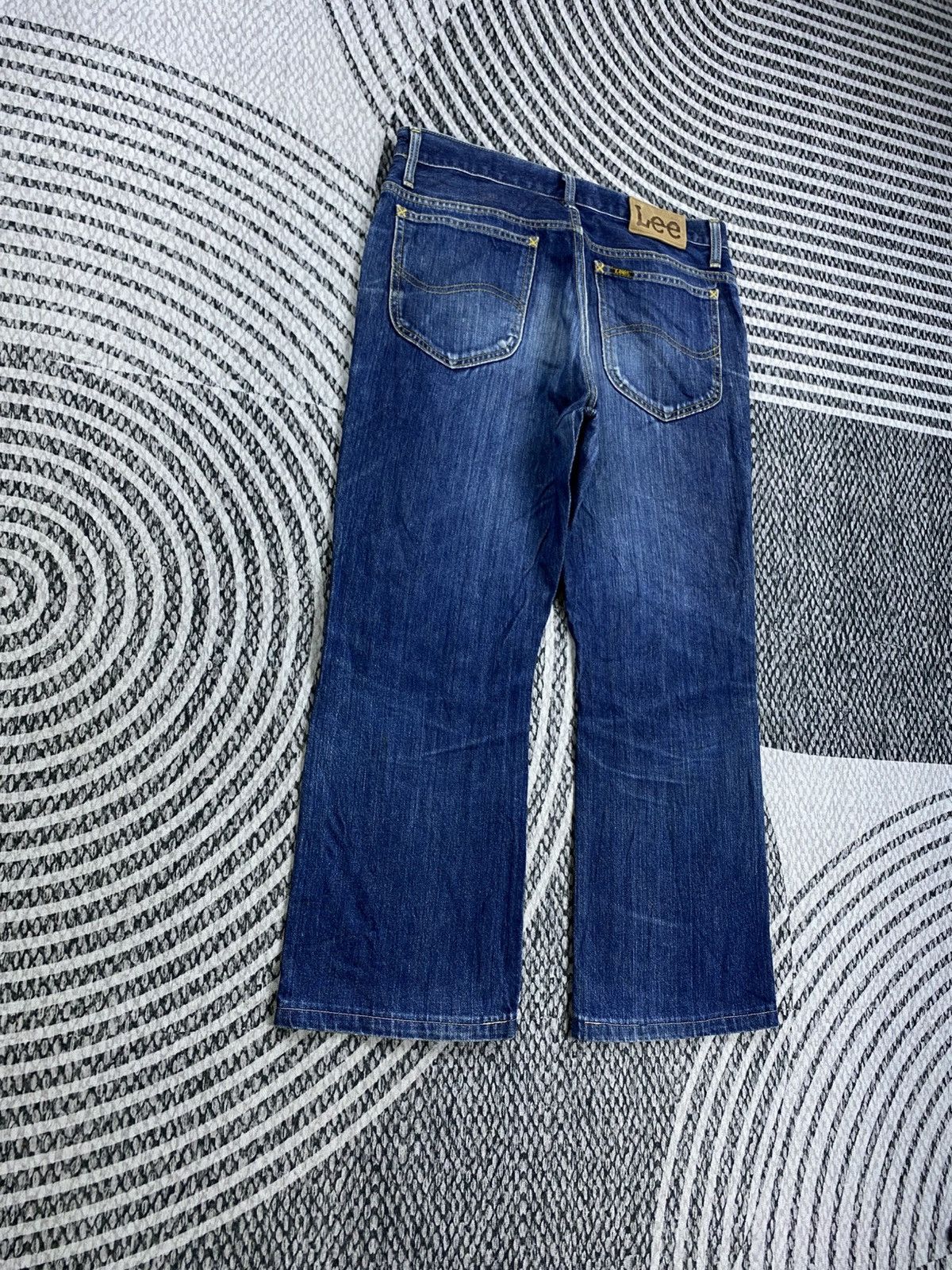 Lee Vintage LEE Blue Wash Distressed Denim Pants Size US 34 / EU 50 - 5 Thumbnail