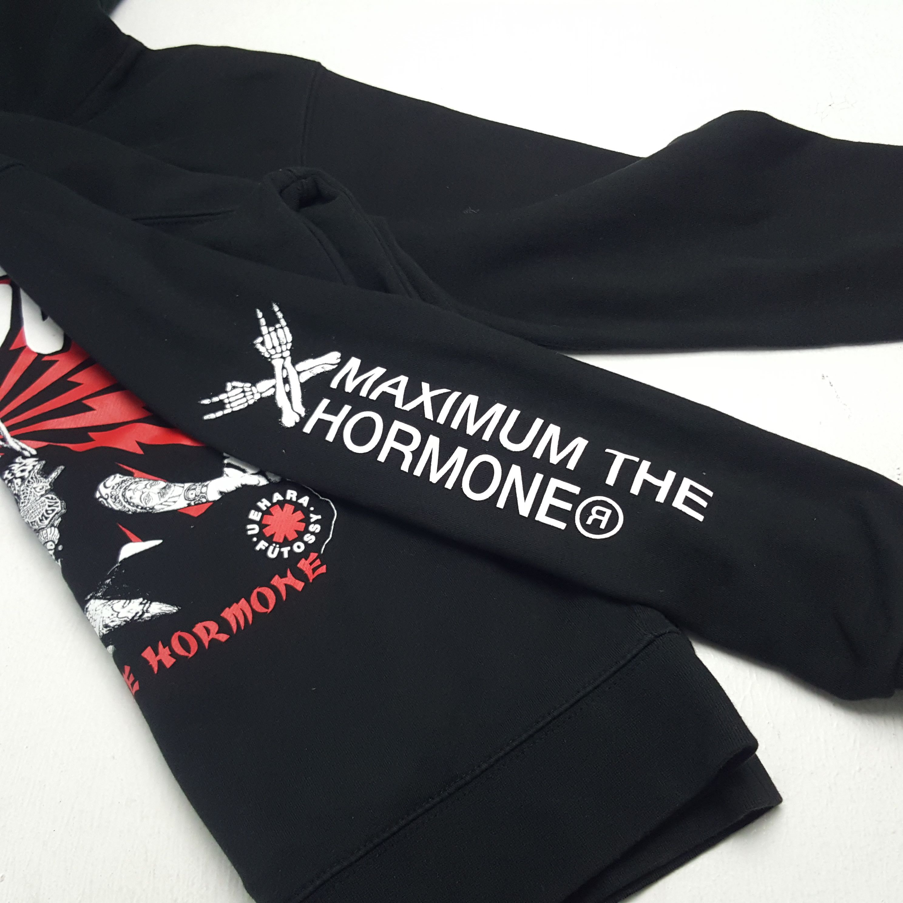 Band Tees × Japanese Brand × Vintage Vintage Maximum The Hormone Japan Band Parody Stussy Hoodies Size US M / EU 48-50 / 2 - 8 Thumbnail