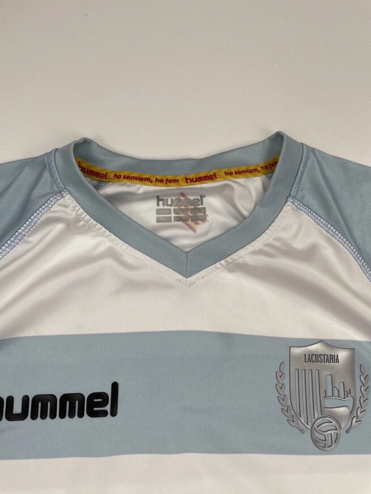 Hummel FC LACUSTARIA LIAGOSTERA BARCELONA SPAIN JERSEY SHIRT SOCCER Size US M / EU 48-50 / 2 - 3 Thumbnail