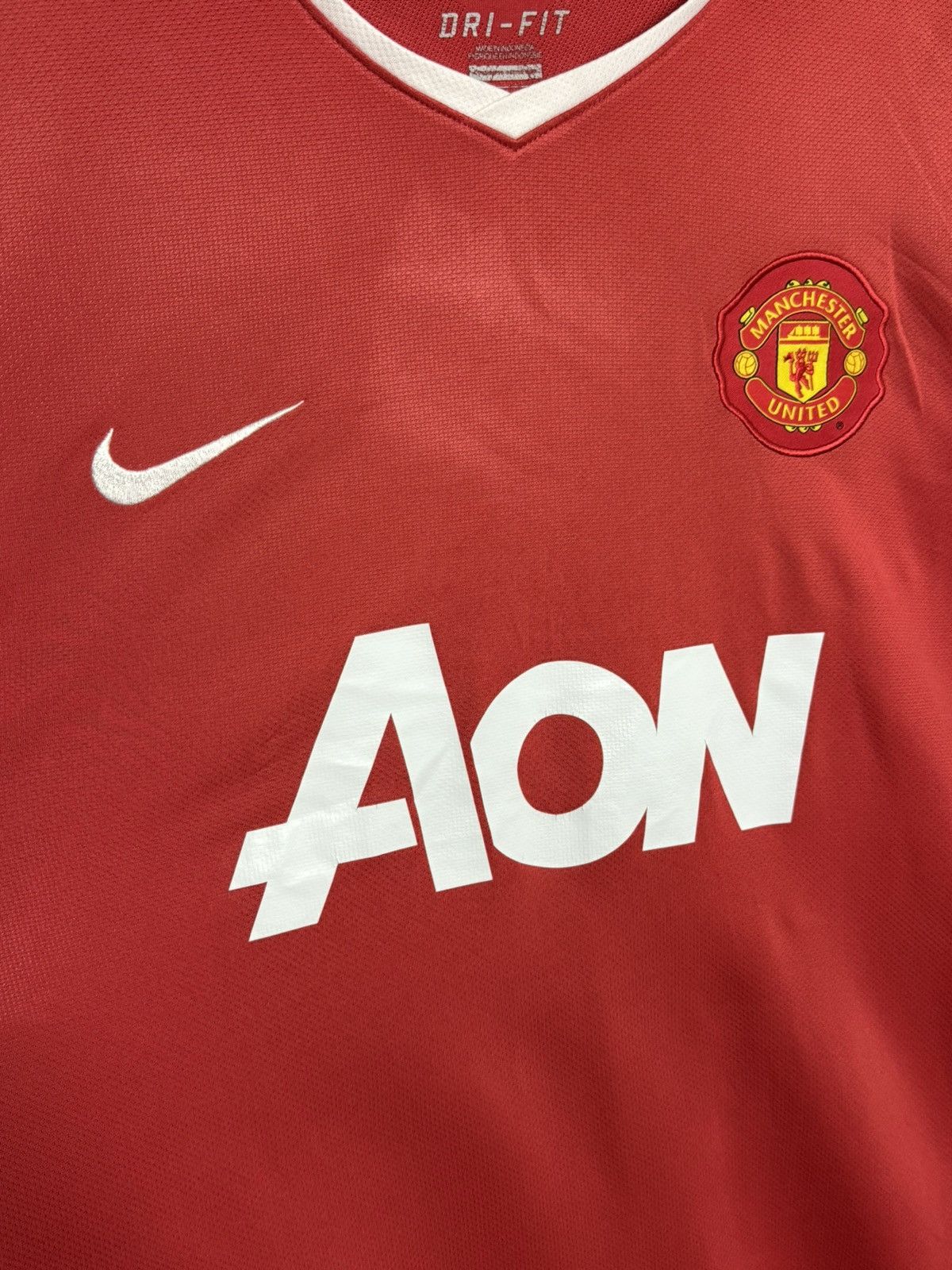 Nike faded Manchester United 10/11 Home Macheda Football Jersey Size US XL / EU 56 / 4 - 4 Thumbnail
