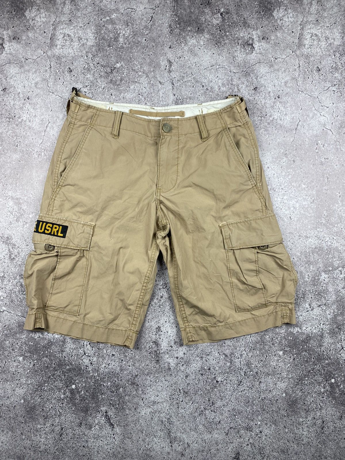 Denim & Supply Ralph Lauren × Polo Ralph Lauren × Vintage Vintage Polo Ralph Lauren Cargo Shorts Denim Supply 90s Y2K Size US 28 / EU 44 - 1 Thumbnail