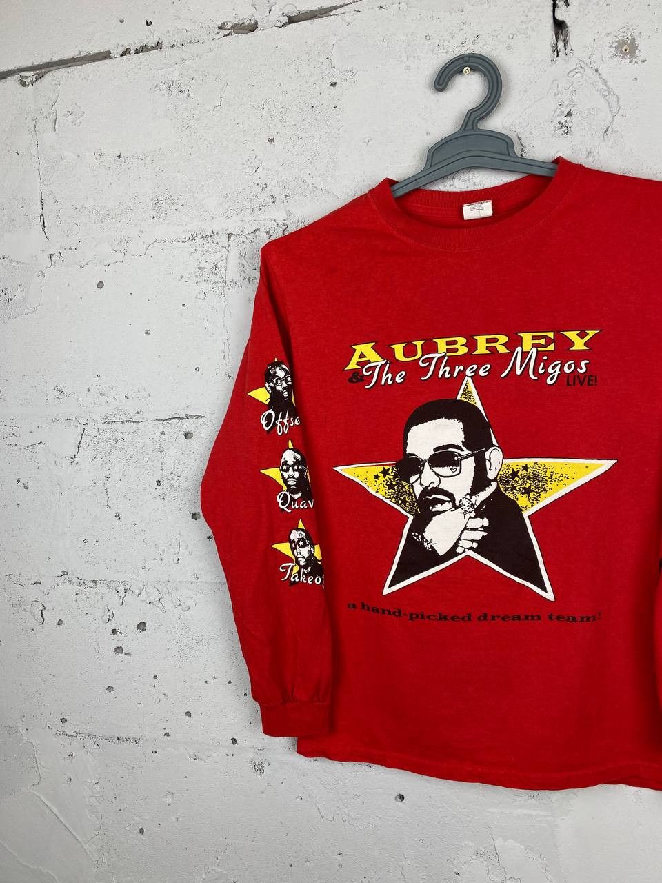 Drake × Rap Tees Drake scorpion tour aubrey the three migos 2018 raptee shirt Size US S / EU 44-46 / 1 - 2 Thumbnail