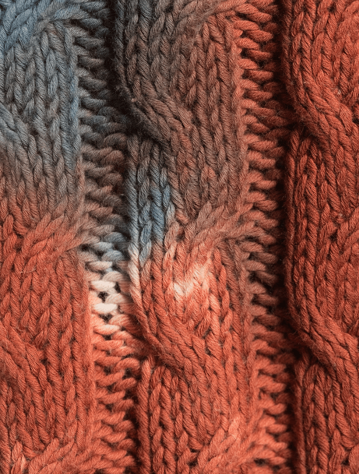 Acne Studios BNWT AW23 ACNE STUDIOS TIE-DYE CABLE KNIT SWEATER M Size US M / EU 48-50 / 2 - 11 Thumbnail