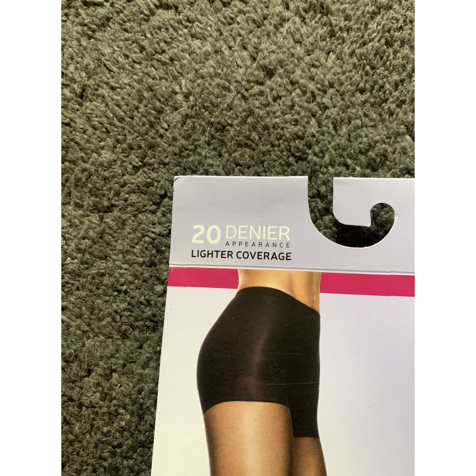 Hanes NWT Hanes Premium Silky Lighter Coverage Tummy Control Sheer Tights Off Black XL Women Hanes Tights Sheer 20 Denier Tagless Size ONE SIZE - 4 Thumbnail