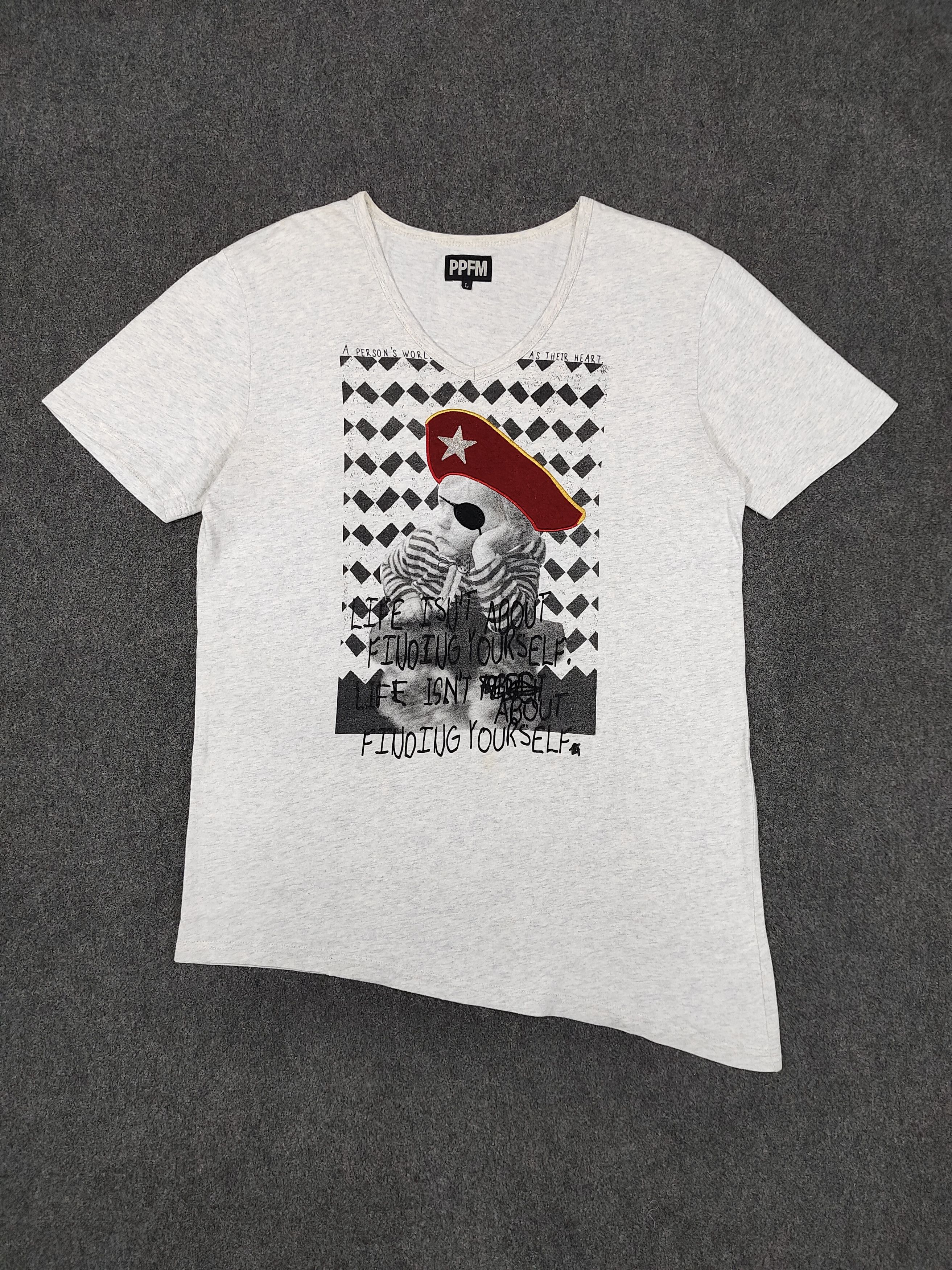 PPFM 🇯🇵PPFM🇯🇵 Emboidered Print Pirates Asymmetric Tshirt Size US L / EU 52-54 / 3 - 1 Thumbnail