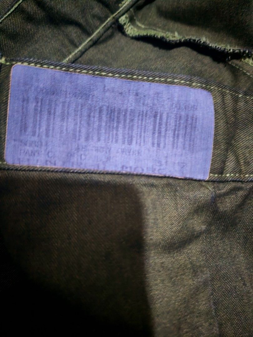 Vintage Vintage 90s army cargo pants military style Size US 33 - 8 Thumbnail