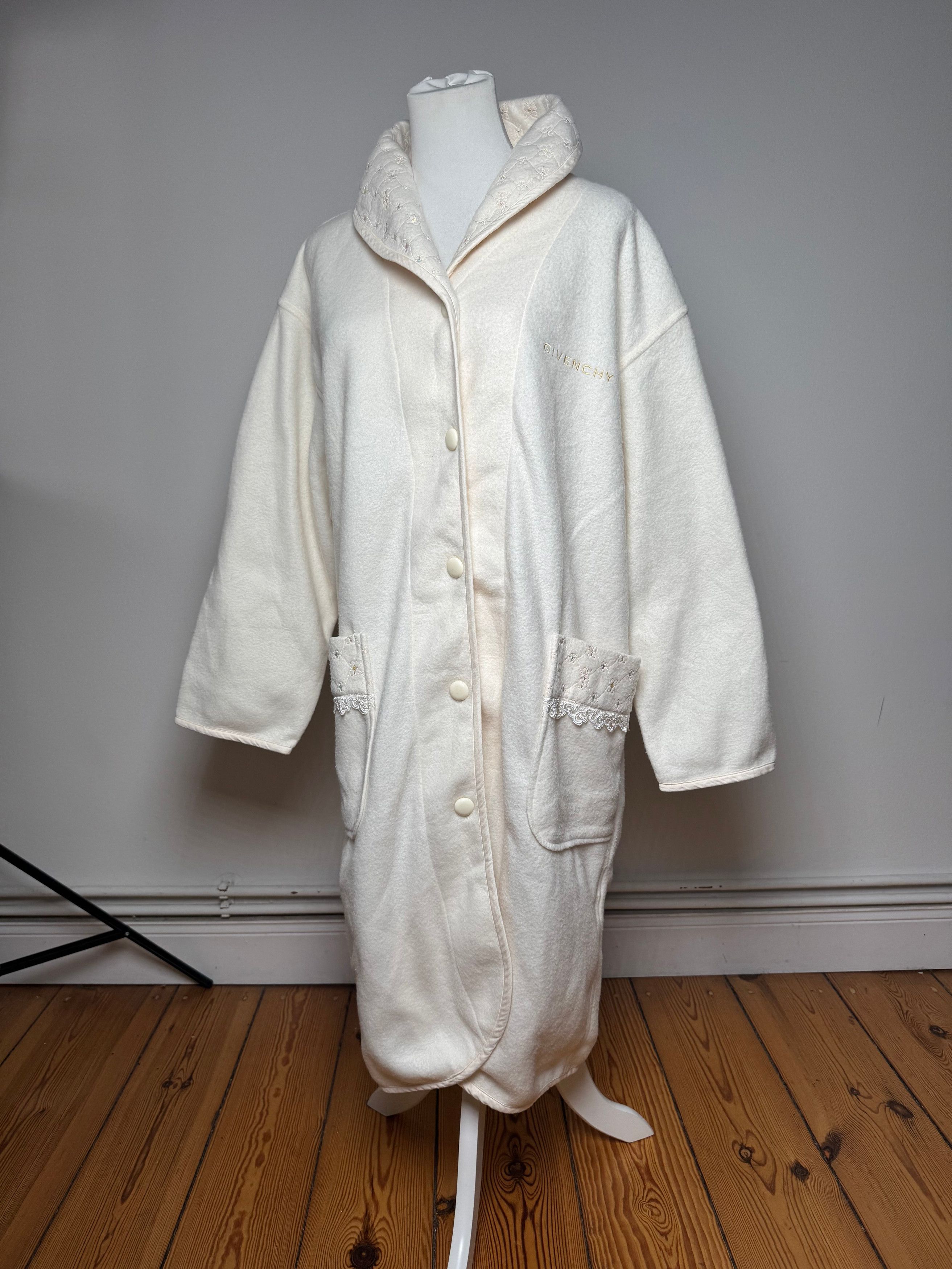 Givenchy Vintage Coat White L Size L / US 10 / IT 46 - 1 Thumbnail
