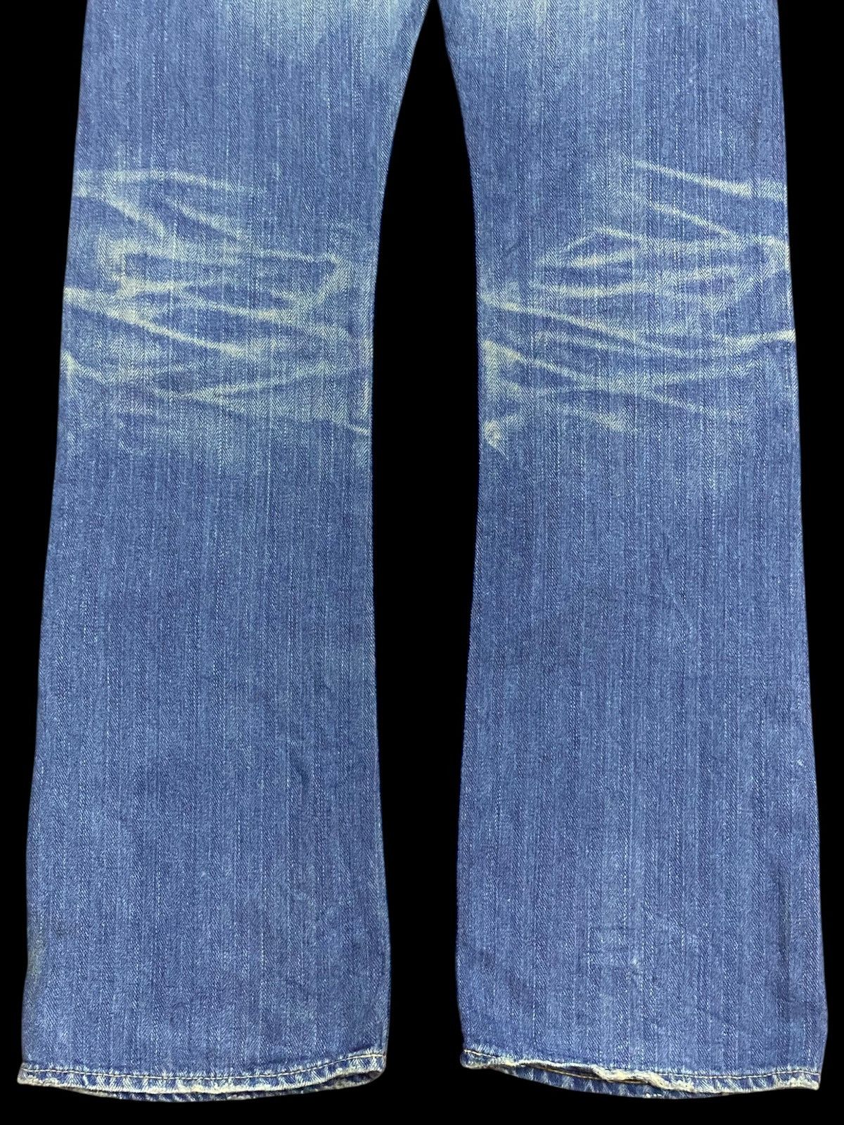 Hysteric Glamour Hysteric Glamour Seditionary Paint Splatter Flare Jeans Size US 32 / EU 48 - 6 Thumbnail