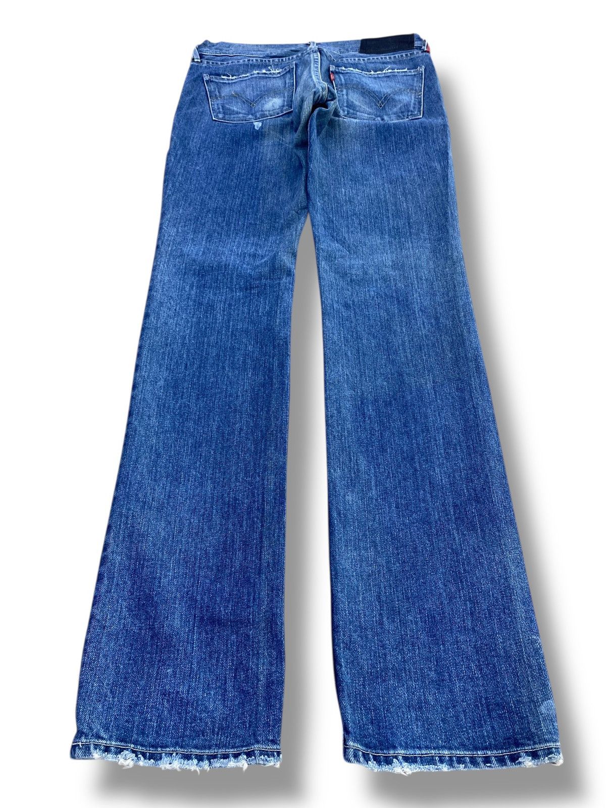Levi's Levi’s Faded Wash Style Straight Cut Jeans Size US 28 / EU 44 - 3 Thumbnail