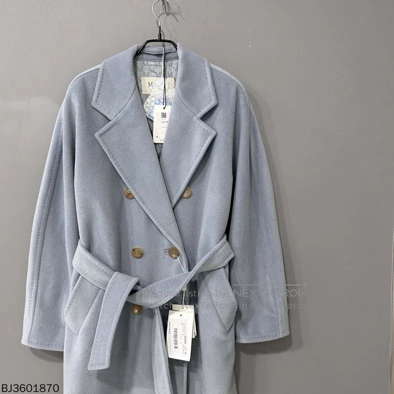 Max Mara Max Mara New smog blue coat Size M / US 6-8 / IT 42-44 - 2 Thumbnail