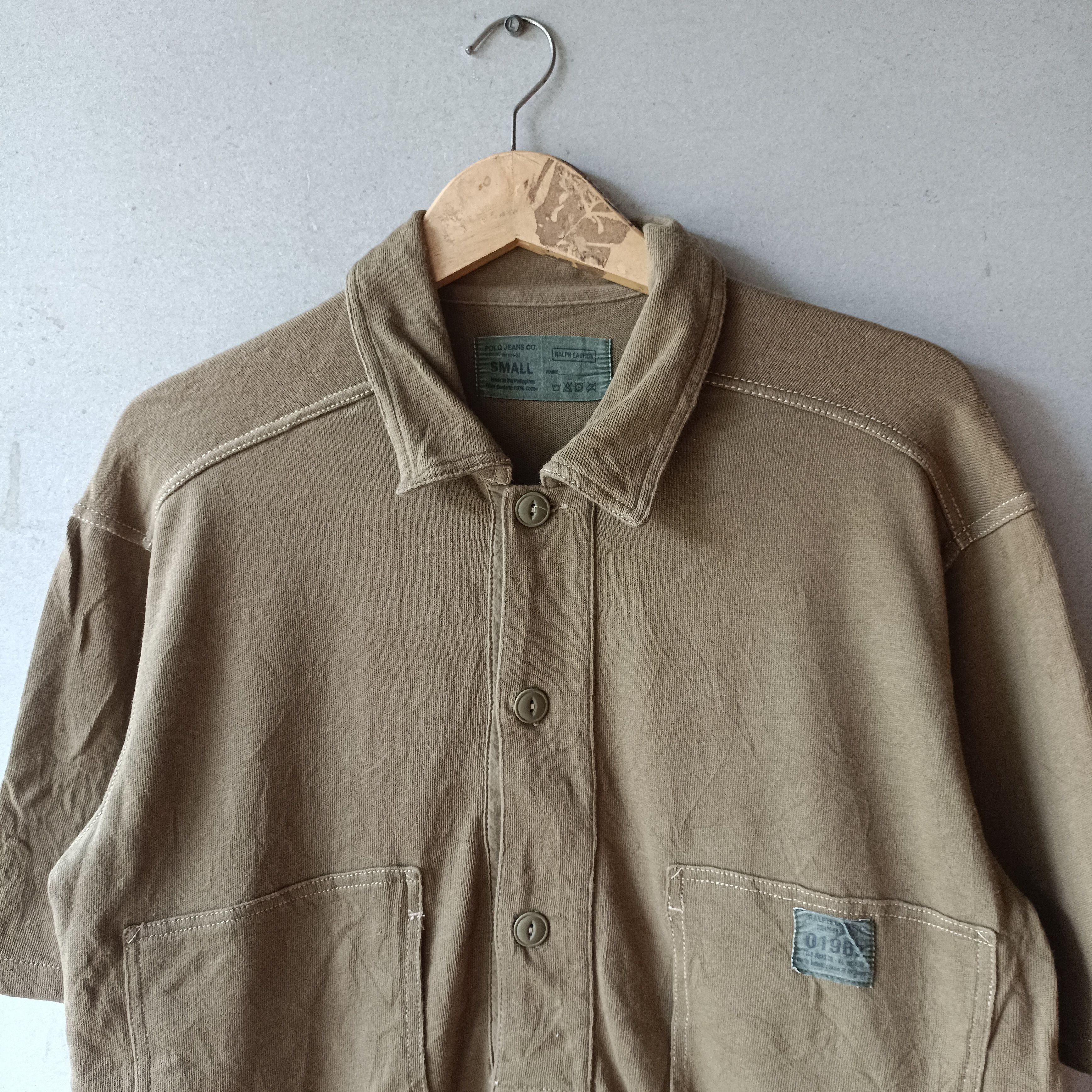 Polo Ralph Lauren Ralph Lauren Jeans Polo Half Button Hbt military big pocket Size US S / EU 44-46 / 1 - 3 Thumbnail