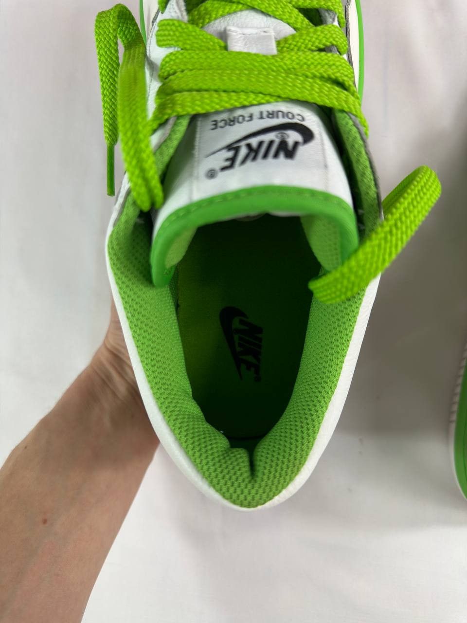 Nike Nike Court Force Low Gimme 5 2006 Green White Size US 10 / EU 43 - 12 Thumbnail