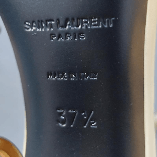 Saint Laurent Paris YSL Stiletto Heels Size US 7.5 / IT 37.5 - 5 Thumbnail