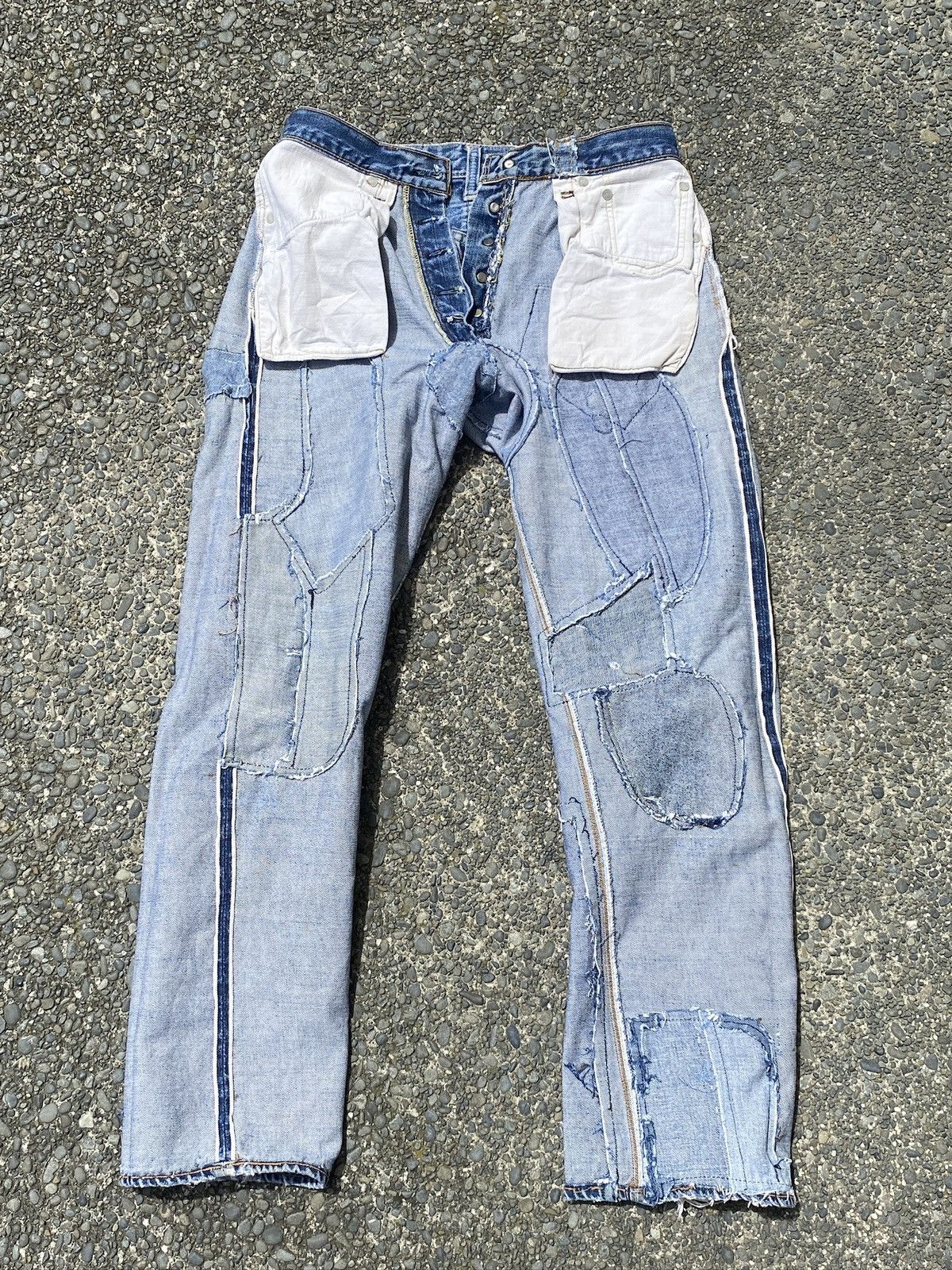 Levi's Vintage 1969 Levis Big E 501xx Selvedge Jeans USA 30 x 30 Size US 30 / EU 46 - 13 Thumbnail