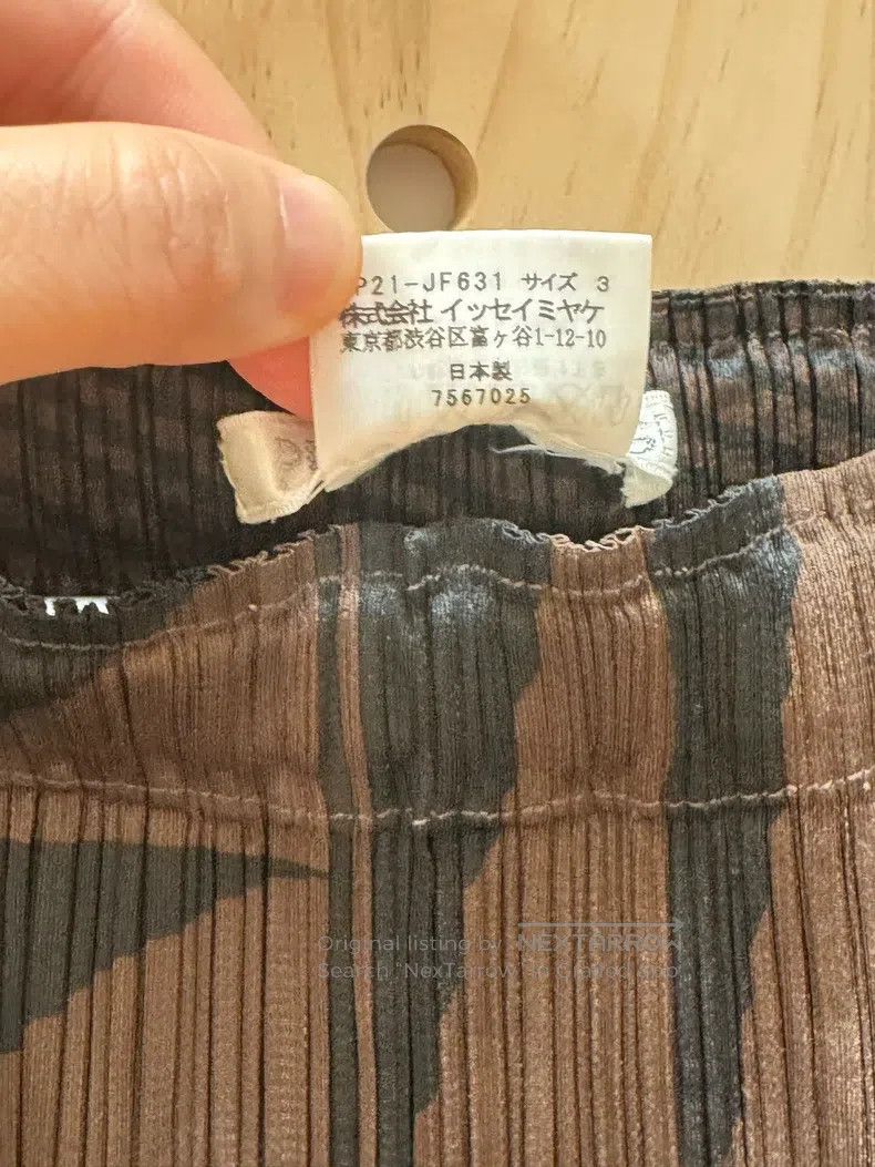 Issey Miyake Issey Miyake size:3 Color Block Midi Skirt Size 22" - 5 Thumbnail