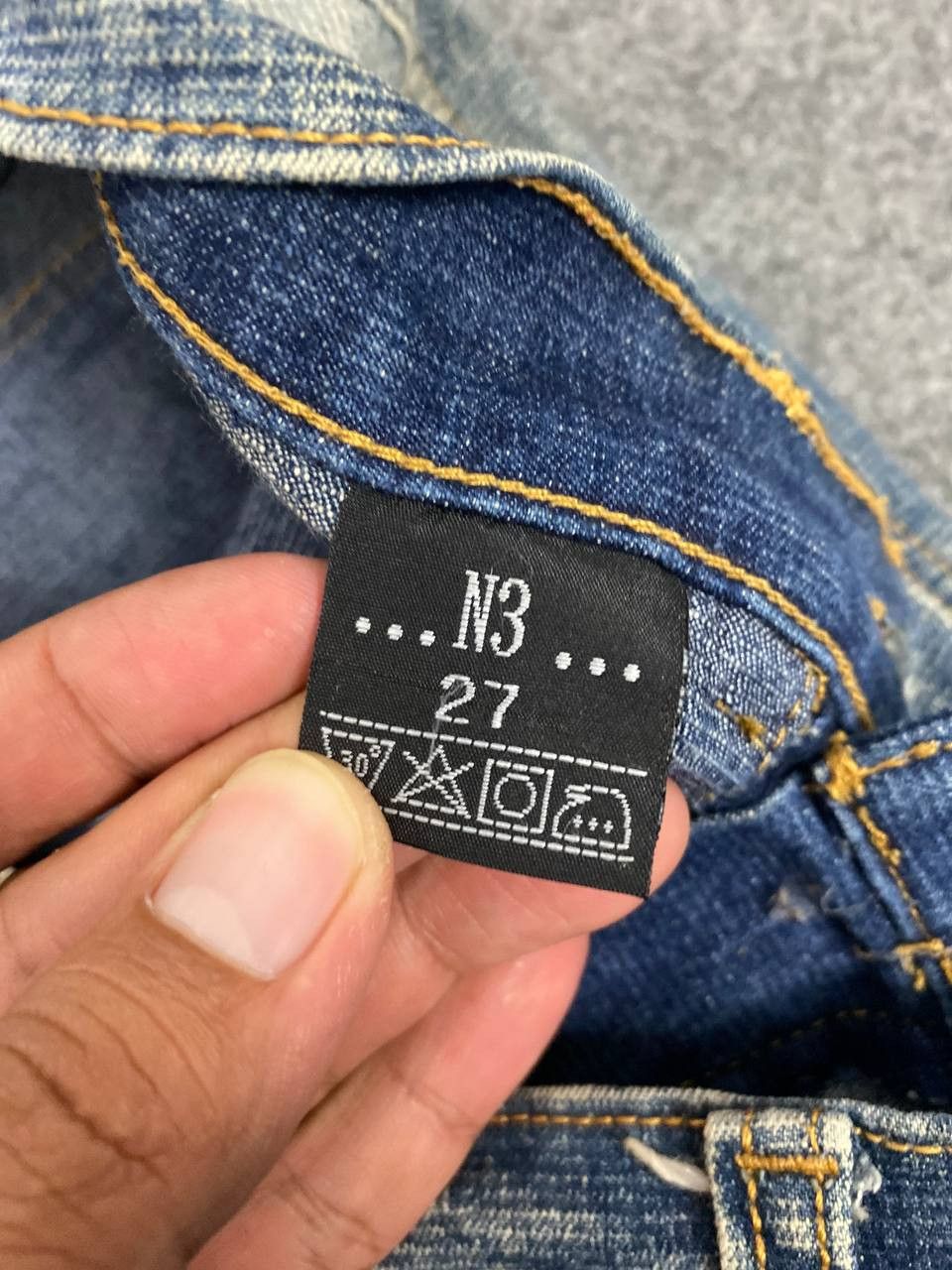 Japanese Brand vintage japanese brands 3d pocket bootcut flare denim Size 28" / US 6 / IT 42 - 11 Thumbnail