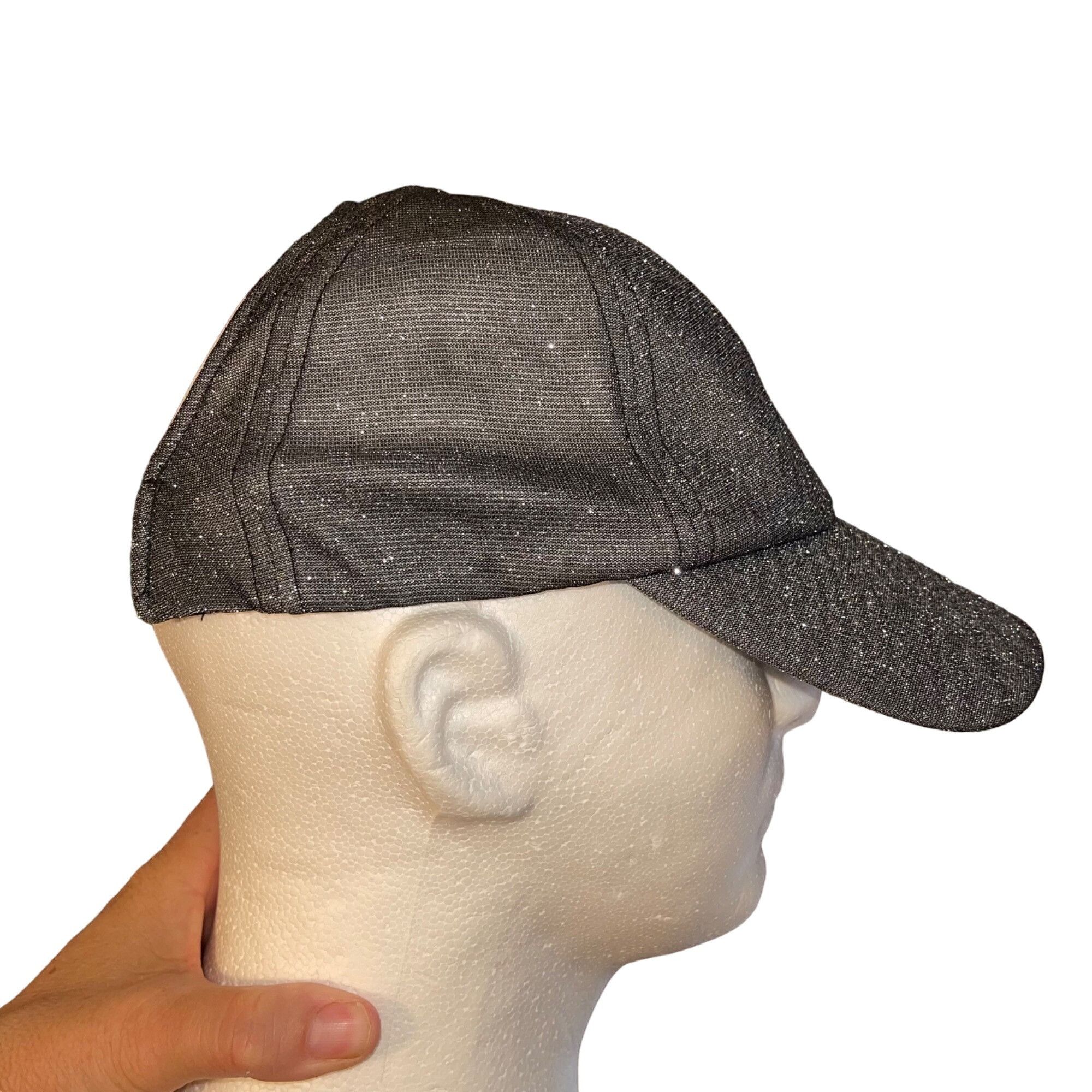 Other C C Womens Hats One Size Gray Metallic Extremely Size ONE SIZE - 4 Thumbnail