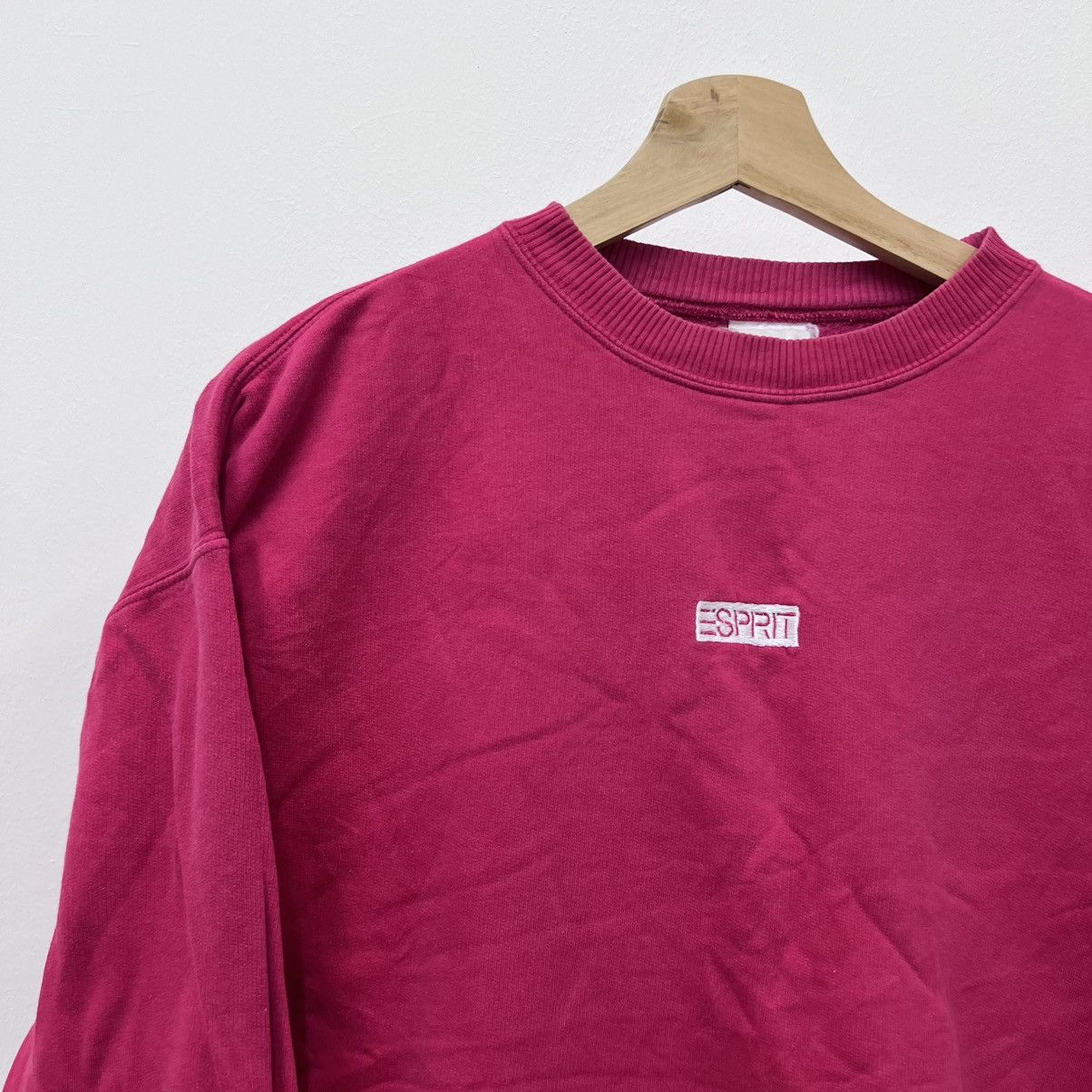 Esprit Vintage 90s Esprit Baggy Sweatshirt Size US M / EU 48-50 / 2 - 2 Thumbnail
