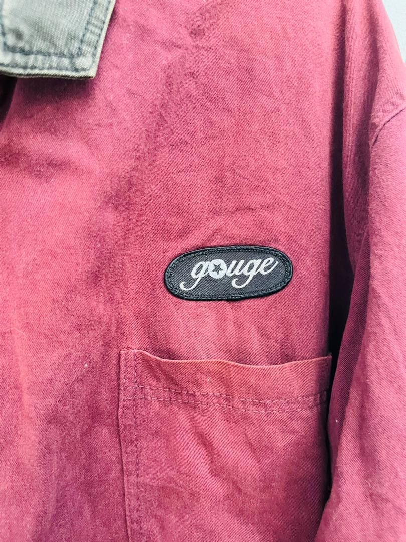 Japanese Brand Vintage 00s Gouge Skateboard Streetwear Fashion Style Size US L / EU 52-54 / 3 - 8 Thumbnail