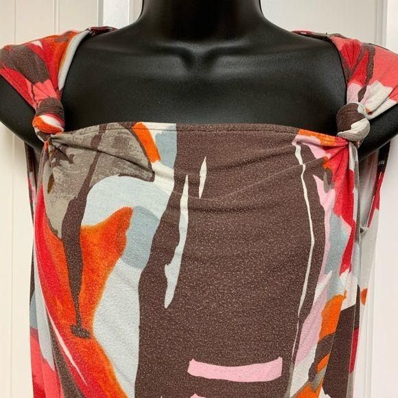 Other Tribal Abstract Print Cap Sleeveless Top Size S / US 4 / IT 40 - 2 Thumbnail