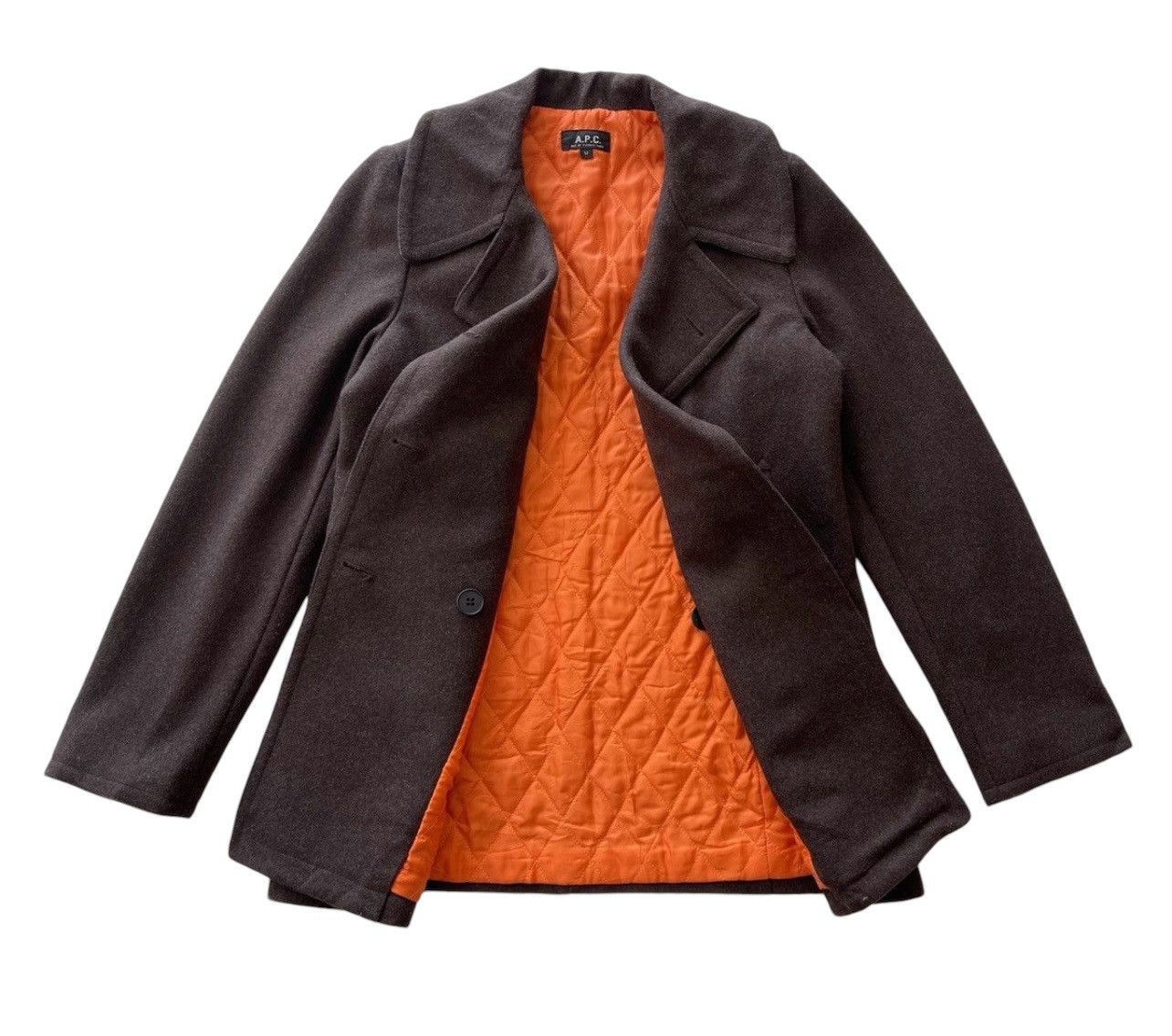 A.P.C. A.P.C Double Breasted Womens Coat Jacket Size M / US 6-8 / IT 42-44 - 1 Thumbnail