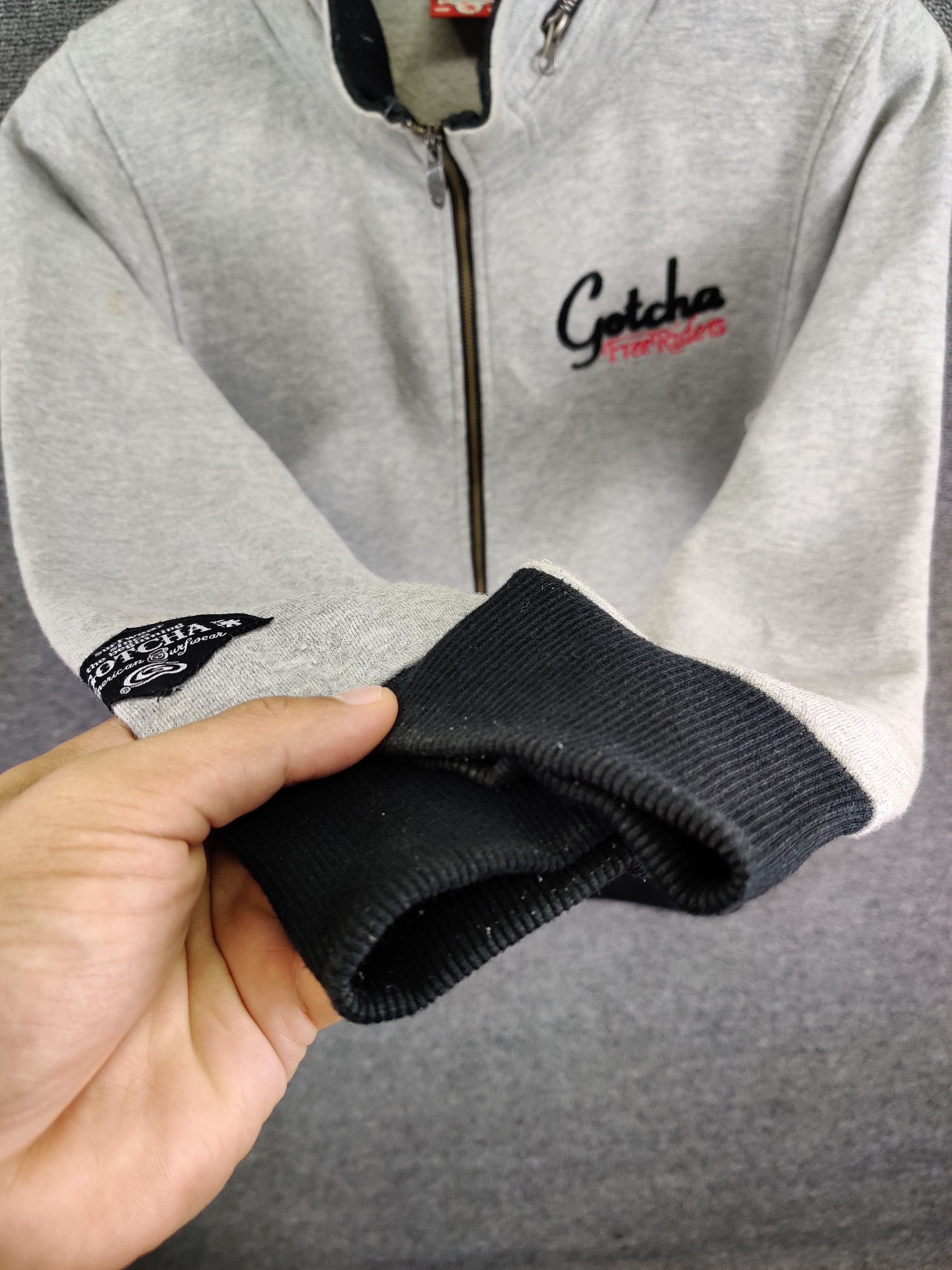 Gotcha Vintage Gotcha Free Riders Zipper Sweatshirt Jacket Size US M / EU 48-50 / 2 - 11 Thumbnail