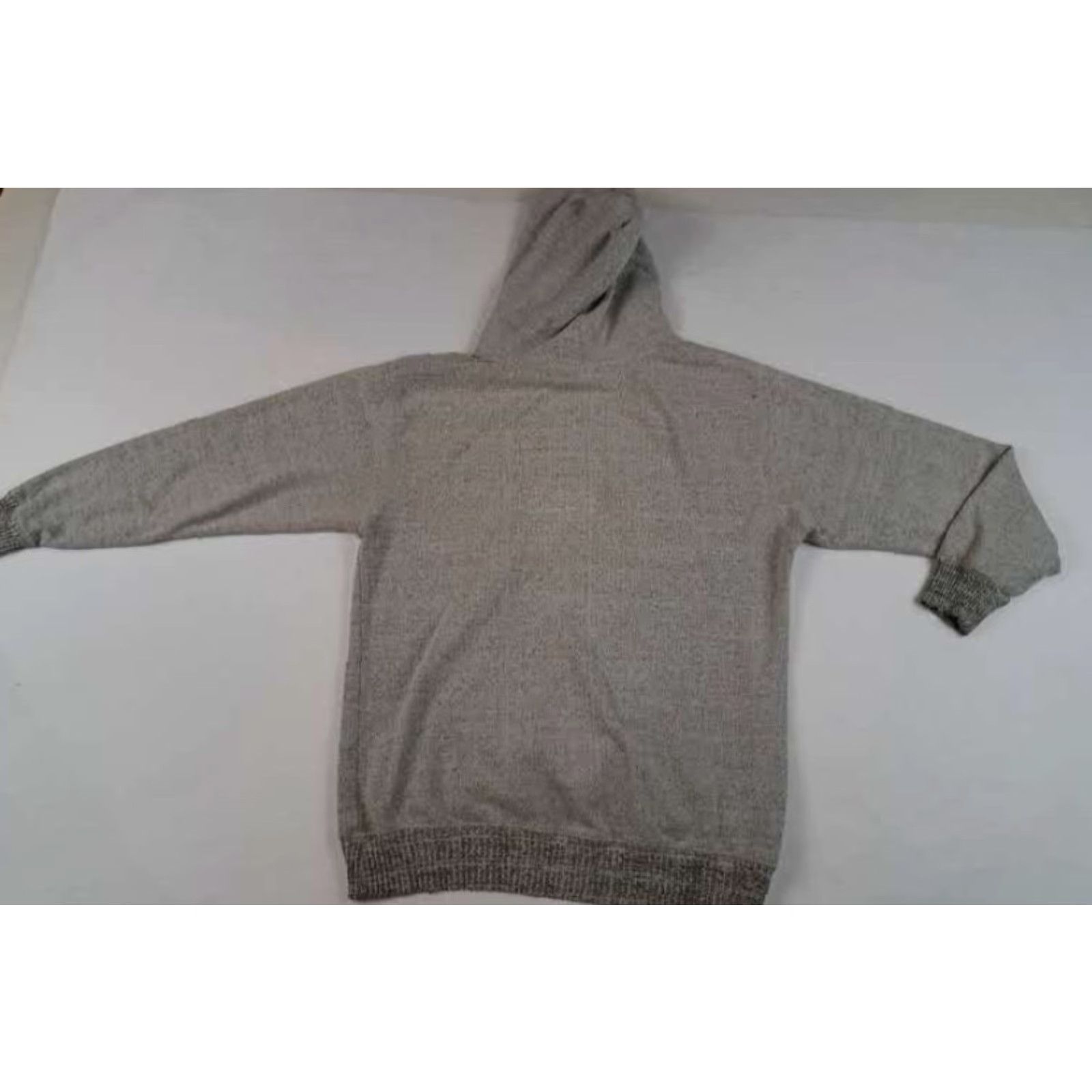 Jansport Vanderbilt Grey Large Hooded stitched Sweatshirt Jansport Mens L Gray Hooded Sweatshirt with Embroidered Stitch Jansport Pullover Sweatshirt Size US L / EU 52-54 / 3 - 5 Thumbnail