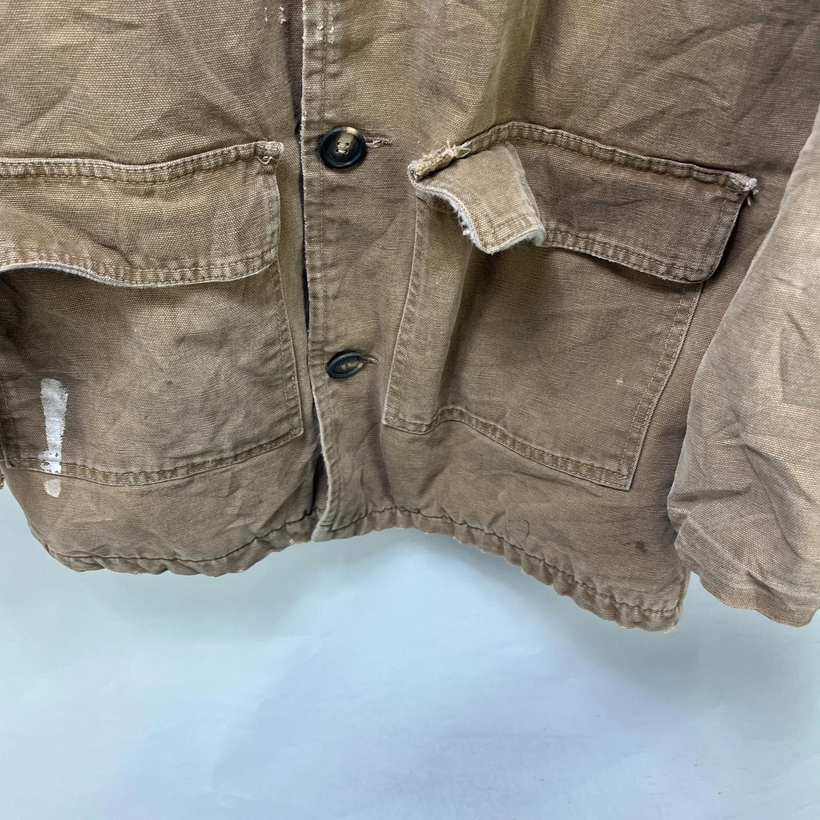 Carhartt Vintage 70s Carhartt Sherpa Lined Barn Jacket 38 Size US M / EU 48-50 / 2 - 5 Thumbnail