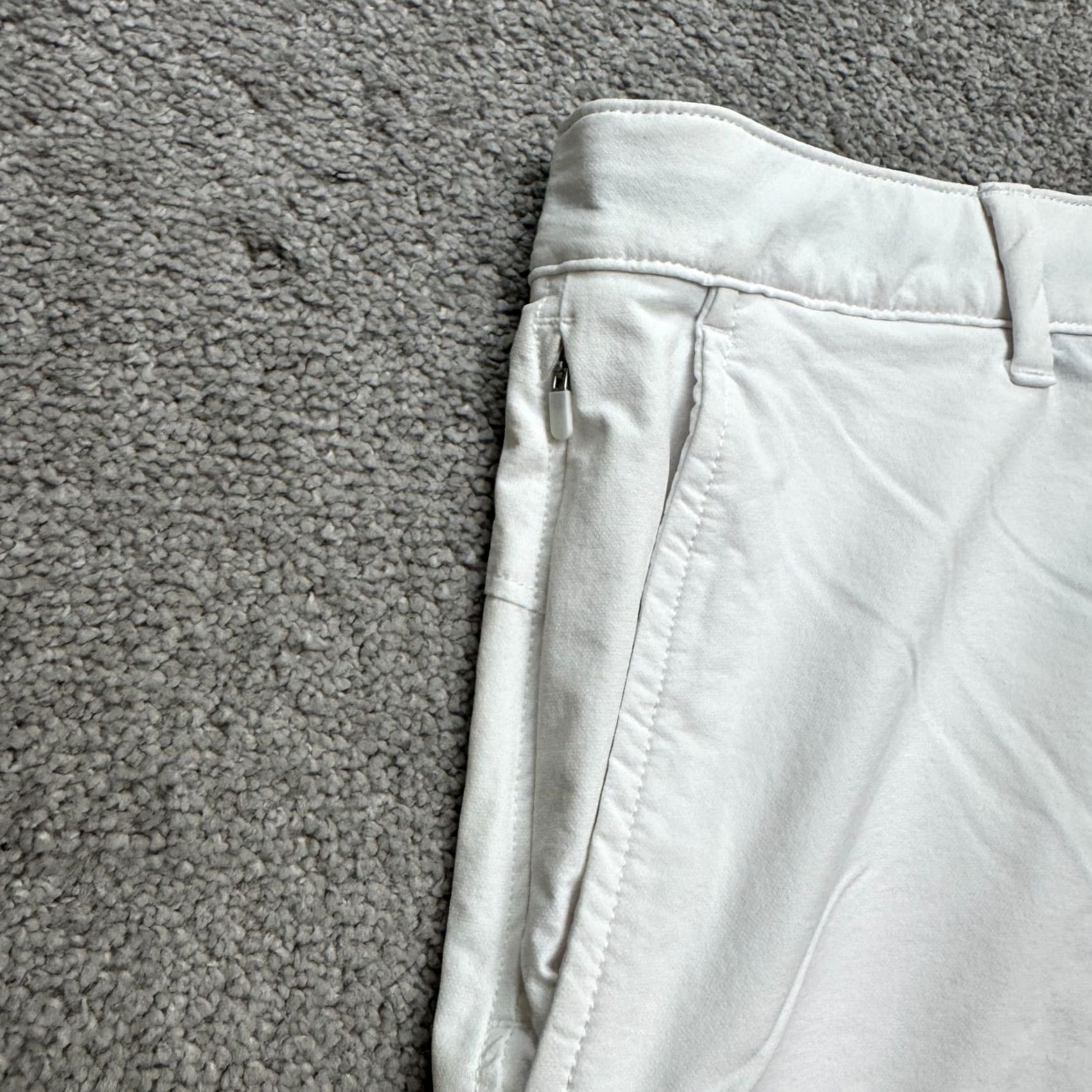 American Eagle Outfitters American Eagle Outfitters AE Flex Next Level Tech Chino Shorts Mens 28 White Nylon Stretch Size US 28 / EU 44 - 3 Thumbnail