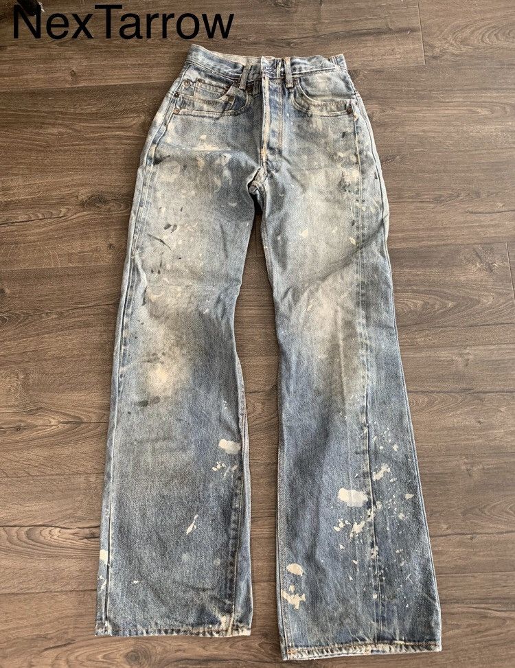 Acne Studios Acne studios Splash-ink jeans 2412-NexTarrow Size US 32 / EU 48 - 1 Thumbnail