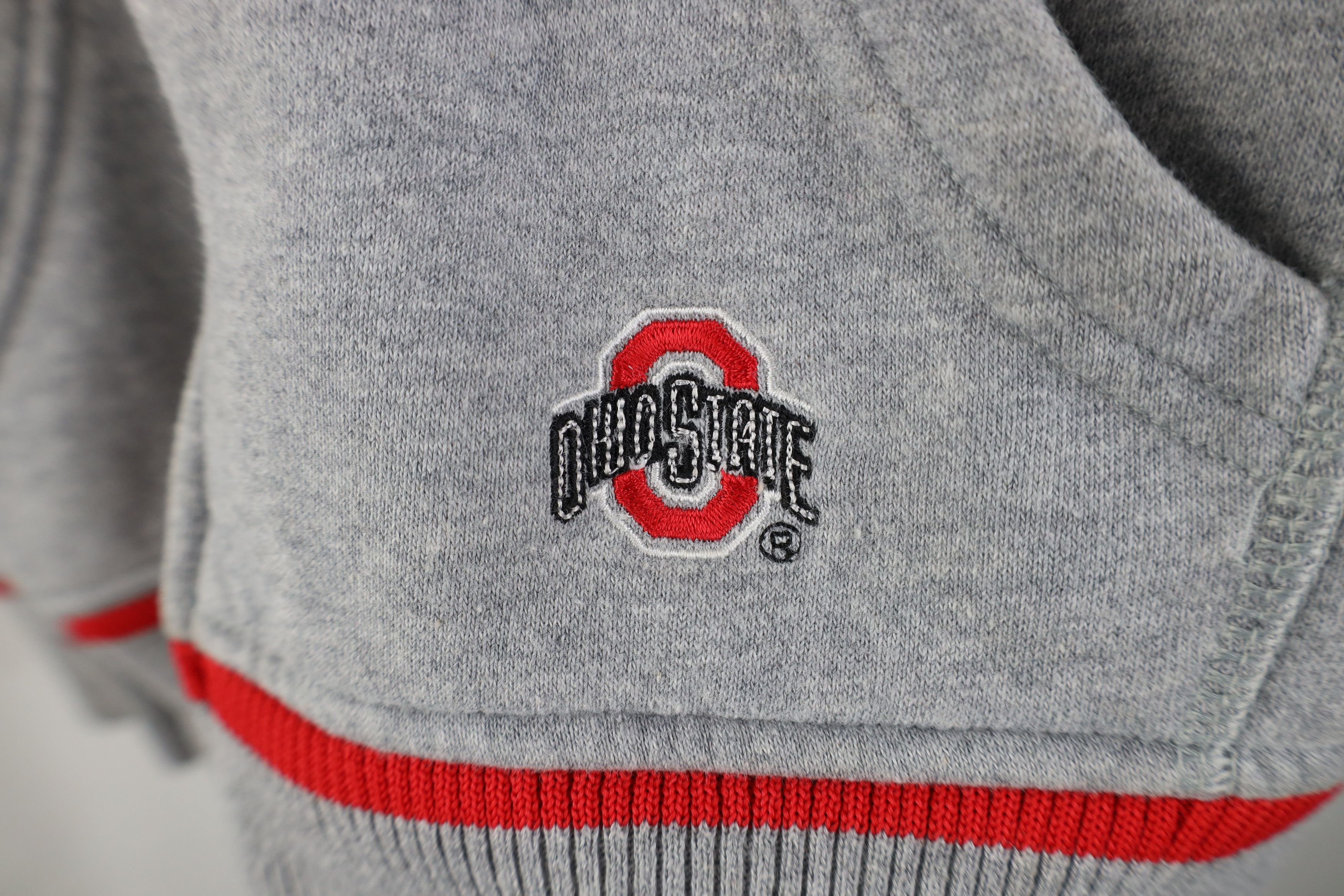 Nike Vintage Nike Scott Swoosh Ohio State University Zip Hoodie Size M / US 6-8 / IT 42-44 - 6 Thumbnail