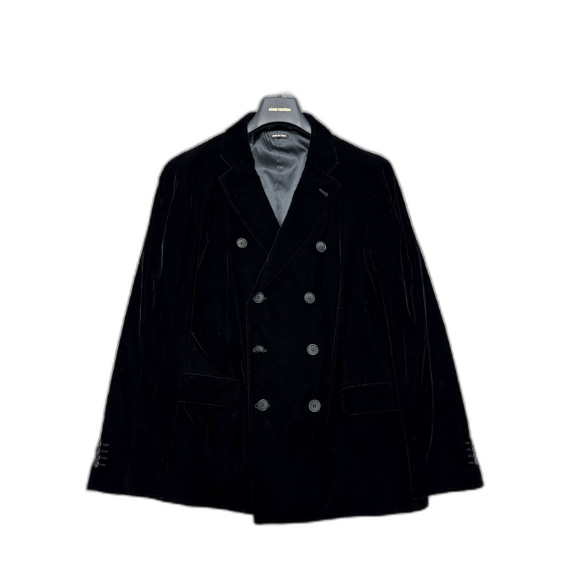 Giorgio Armani Velvet Jacket Size 52-yf