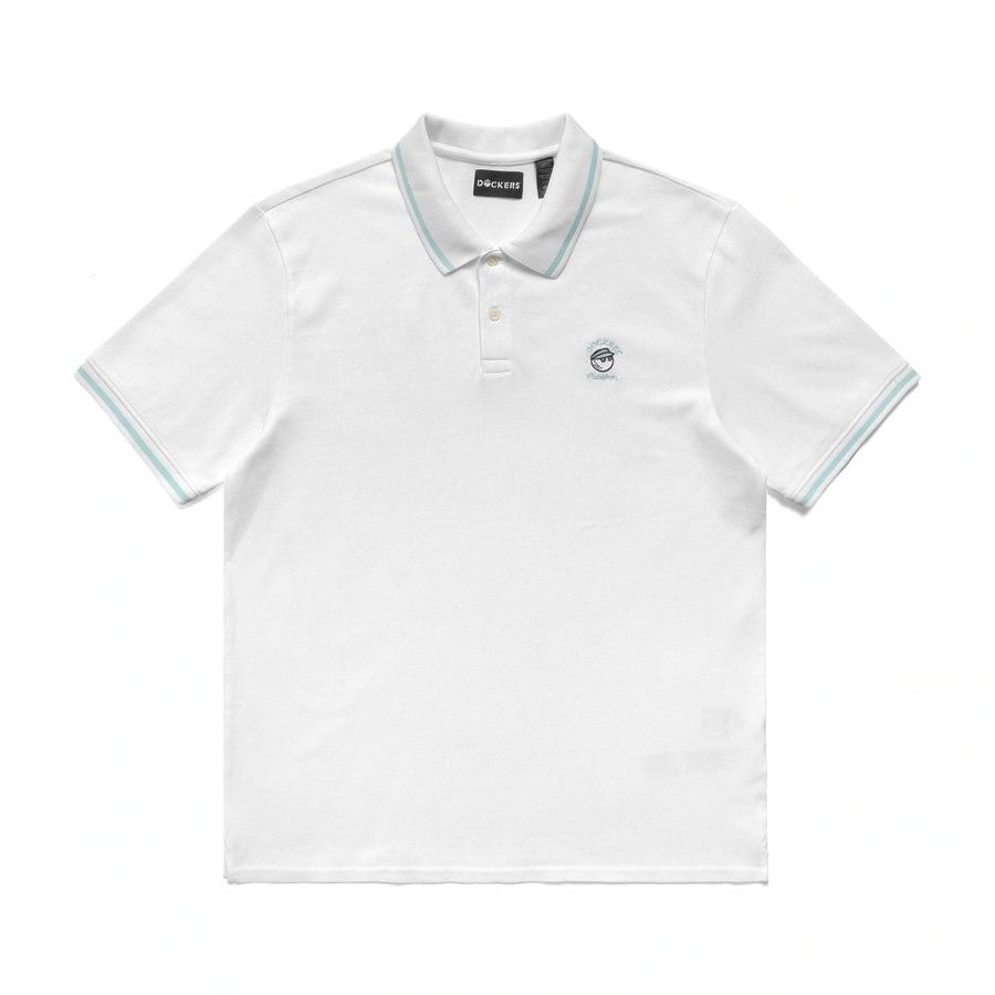 Malbon Dockers X Malbon Pique White Polo Size L Size US L / EU 52-54 / 3 - 1 Thumbnail