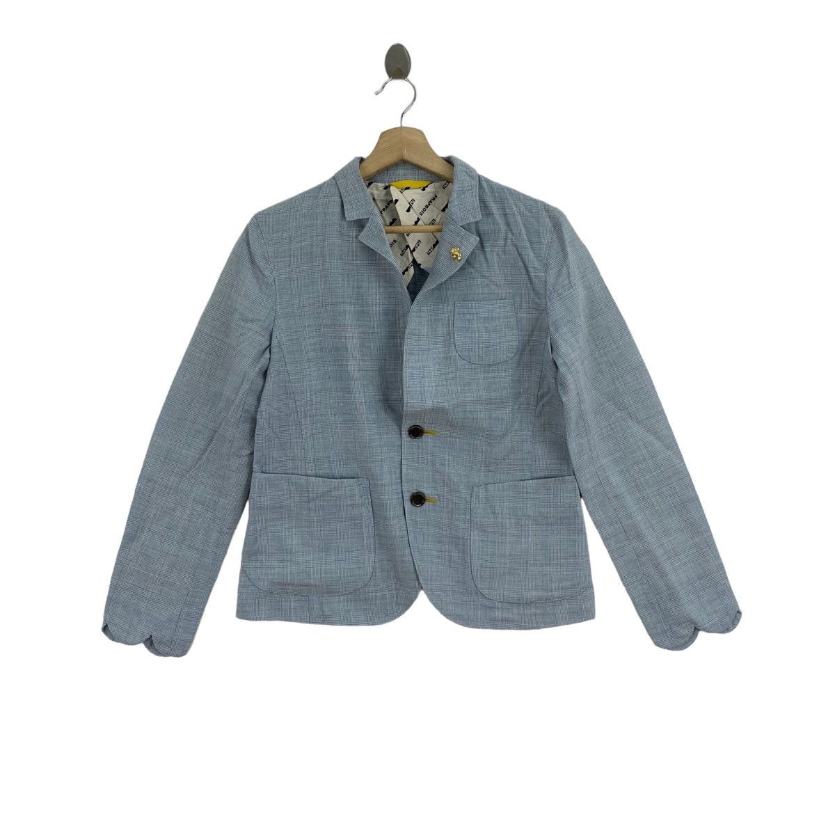 Frapbois × Issey Miyake × Japanese Brand FRAPBOIS half By ISSEY MIYAKE Japanese Designer Check Tartan Size US S / EU 44-46 / 1 - 1 Thumbnail