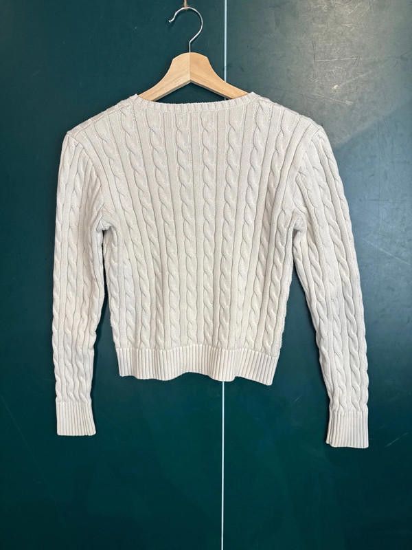 Polo Ralph Lauren Ralph Lauren Cable Knit Cardigan Size L / US 10 / IT 46 - 2 Thumbnail