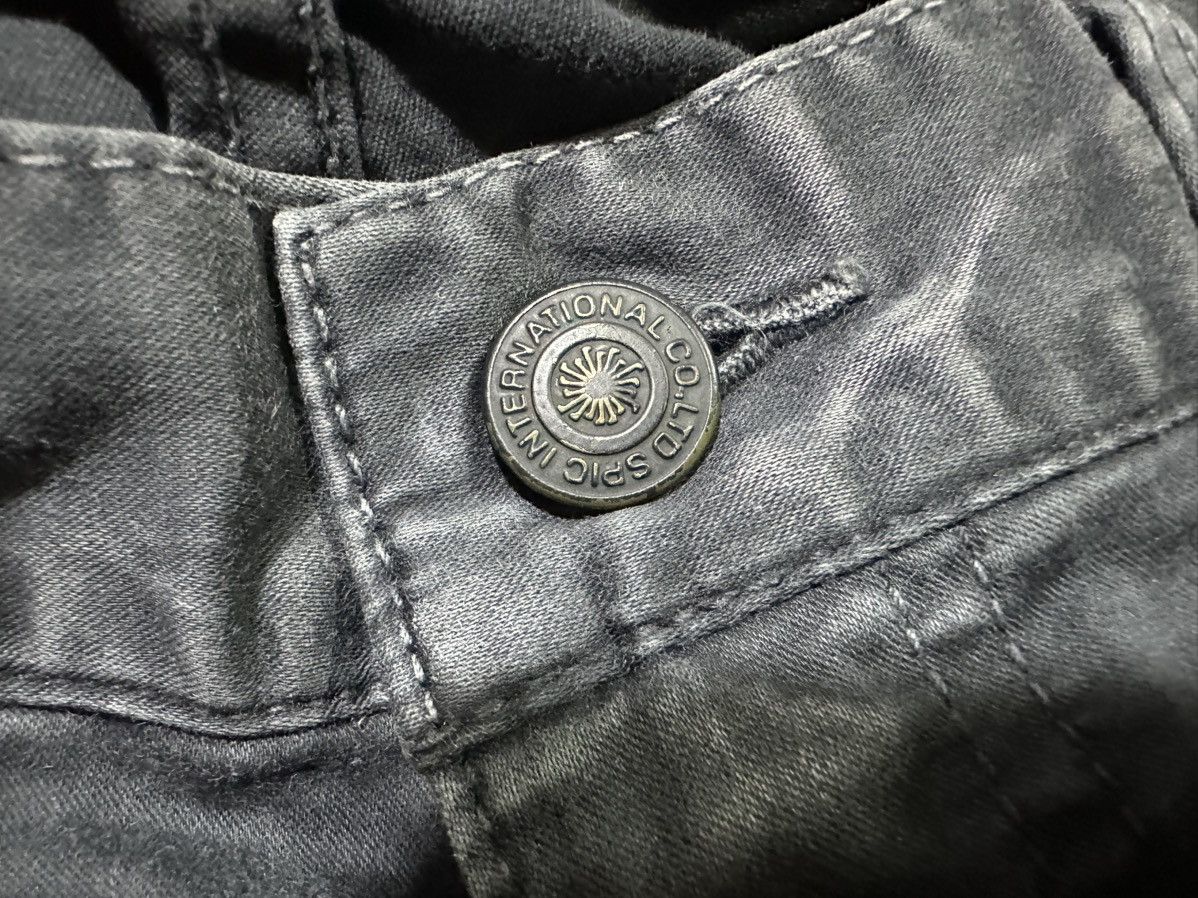 Tornado Mart 🔥Y2K Archived Tornado Mart Black Coated Flared Denim Size US 32 / EU 48 - 9 Thumbnail