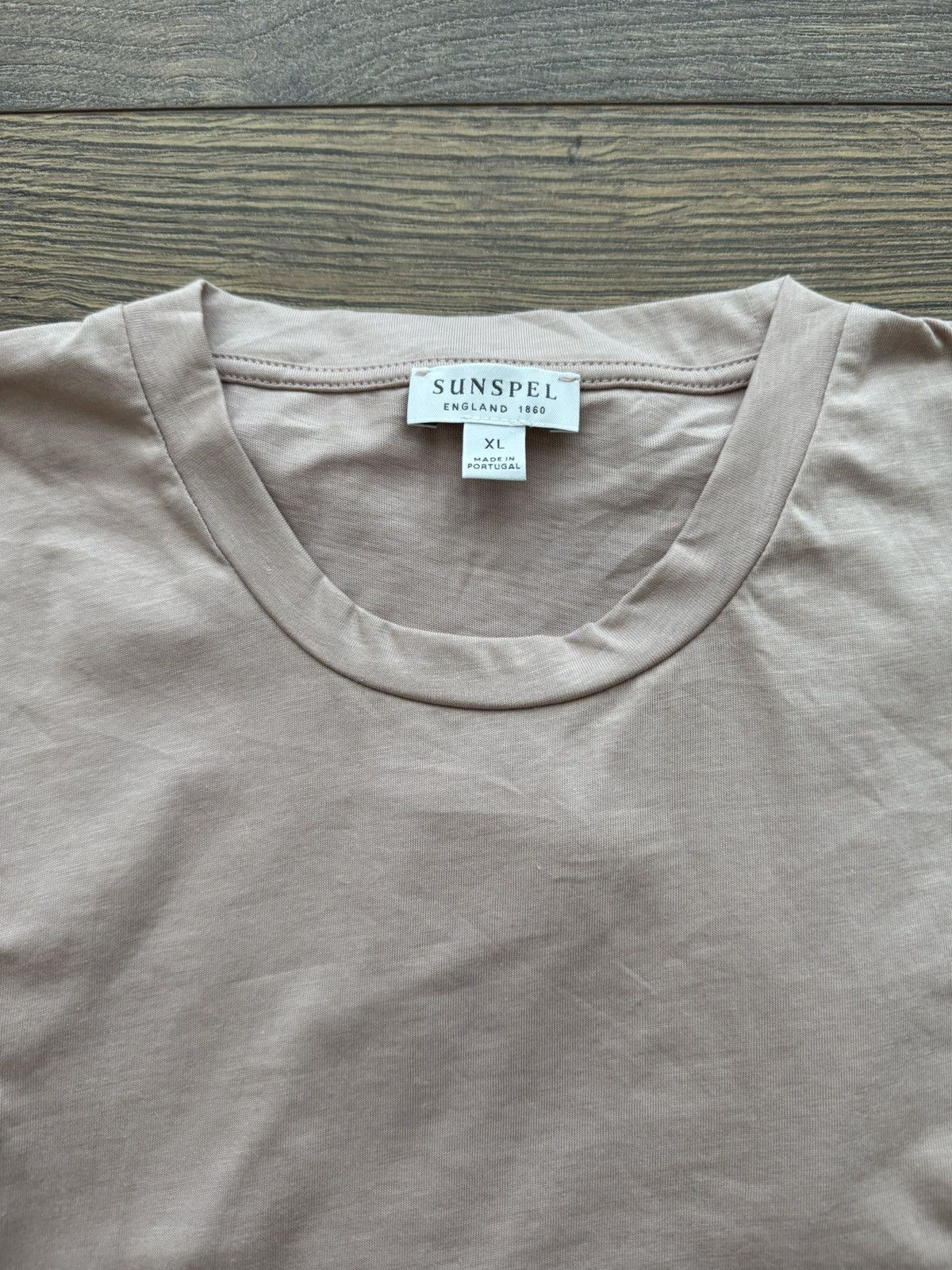 Sunspel Sunspel Cotton T-Shirt - Size XL Size US XL / EU 56 / 4 - 2 Thumbnail