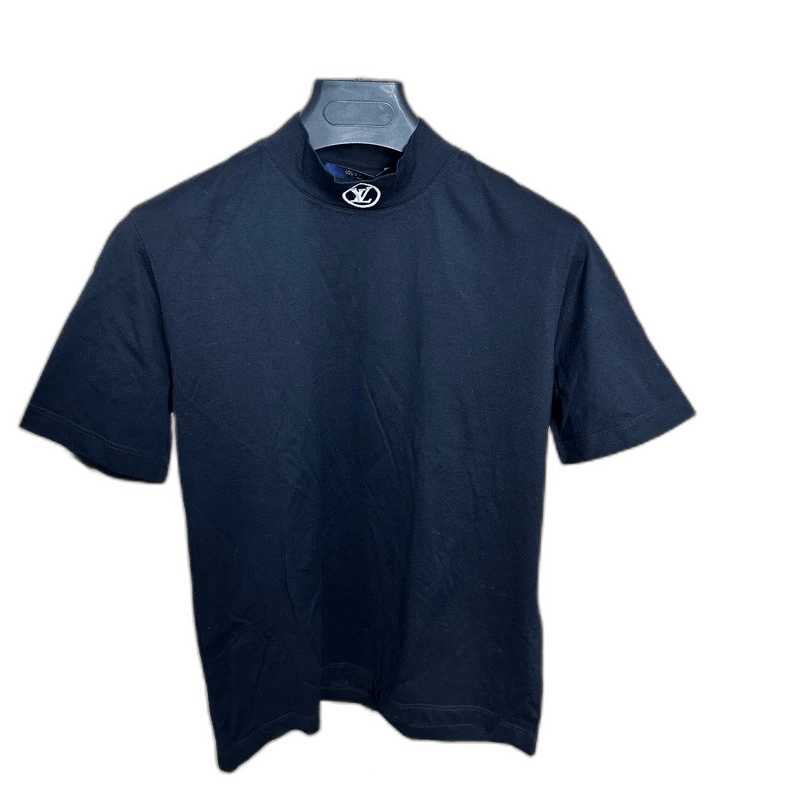 Louis Vuitton Louis Vuitton Black Embroidered Logo Short Sleeve -2505 Size US XS / EU 42 / 0 - 1 Thumbnail