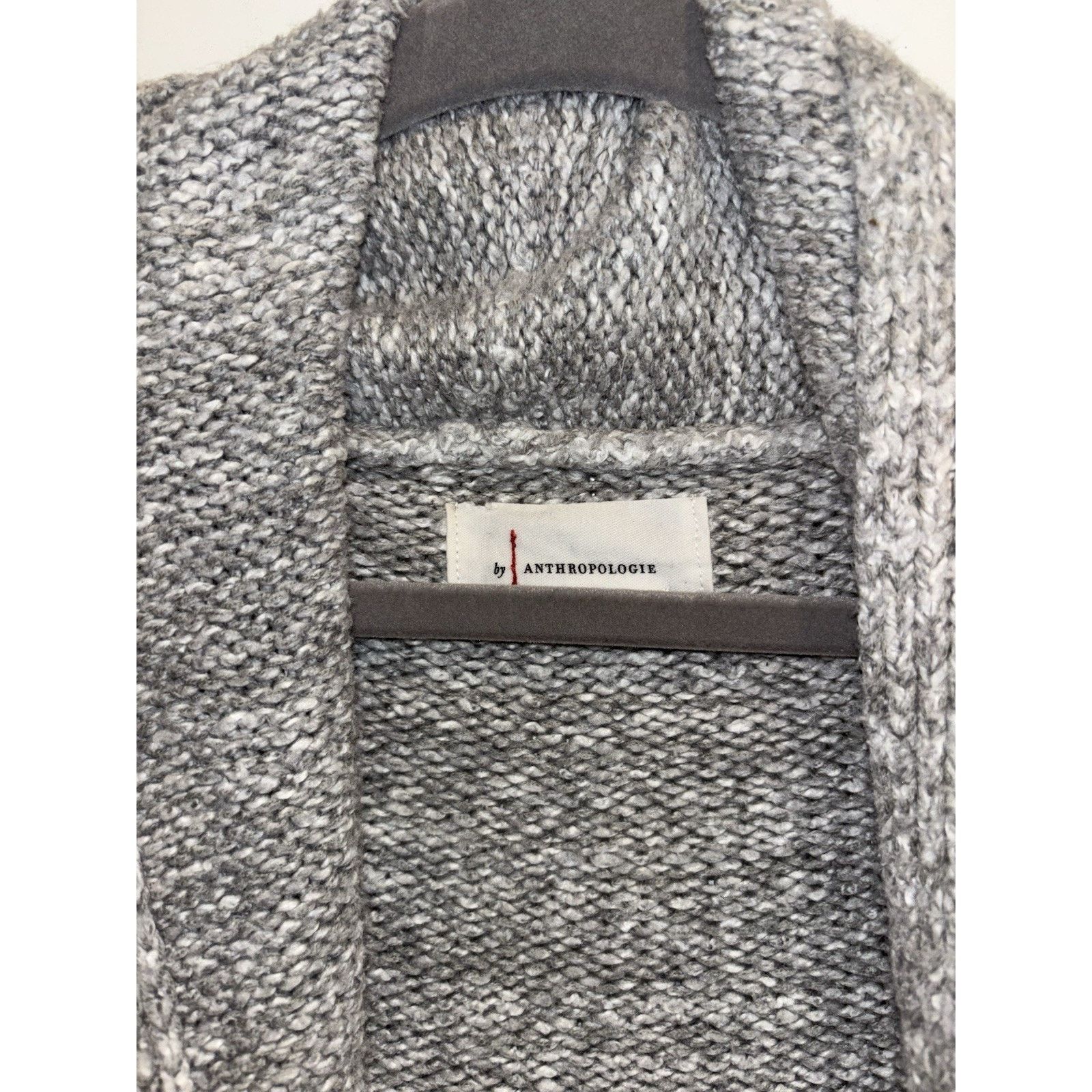 Anthropologie Anthropologie Women's Cardigan Sweater Gray Size XS Size XS / US 0-2 / IT 36-38 - 4 Thumbnail