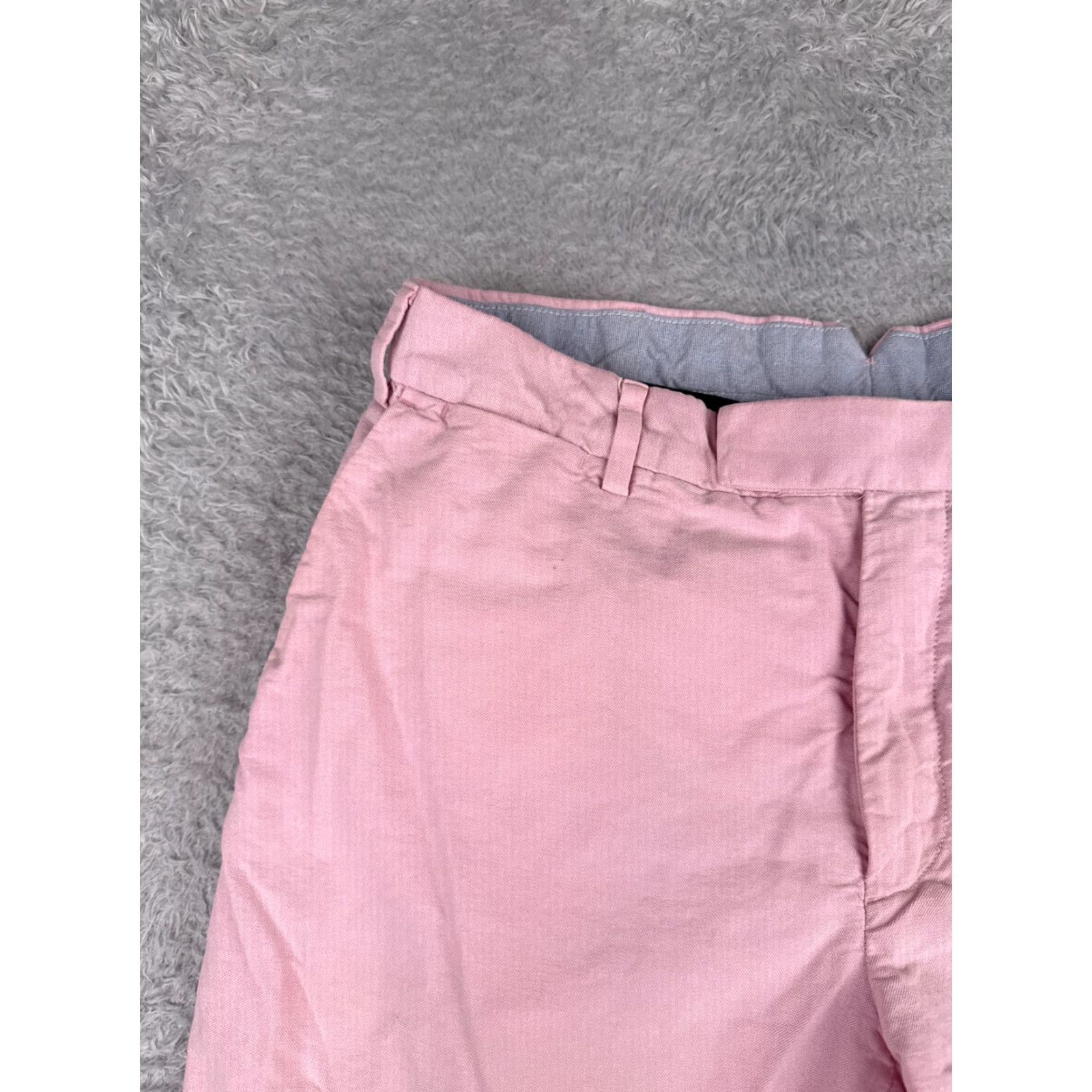 Polo Ralph Lauren Polo Ralph Lauren Shorts Men 32 Pink Chino 100% Cotton Flat Front Golf Golfer 9" Size US XS / EU 42 / 0 - 4 Thumbnail