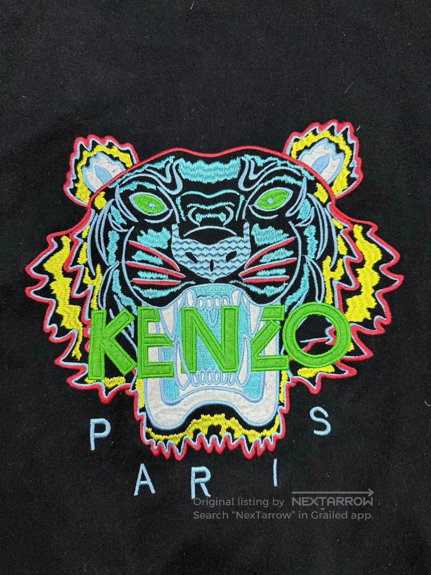Kenzo Kenzo Tiger Logo Jacket for Men and Women. Size US XL / EU 56 / 4 - 5 Thumbnail
