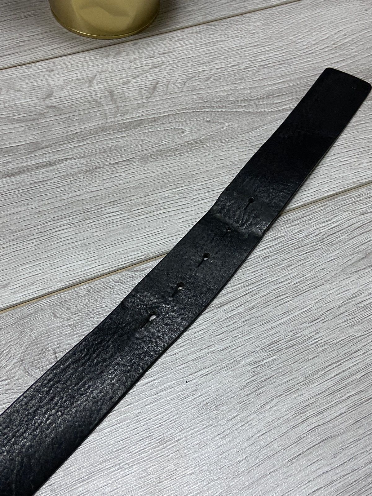 Diesel Diesel Plane ✈️ ⭐️ USSR style vintage leather belt Size ONE SIZE - 4 Thumbnail