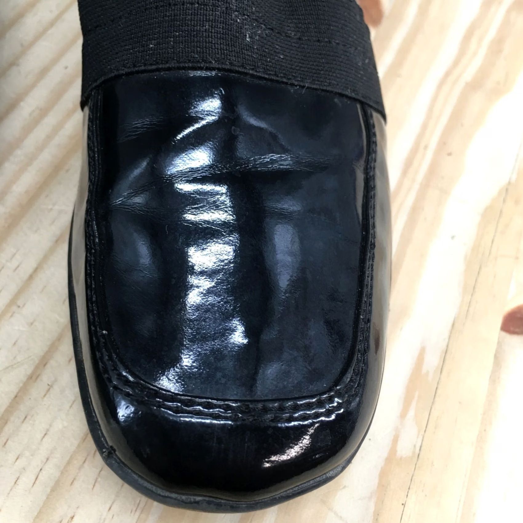 Naturalizer Naturalizer Freeda Loafer Black Patent Leather Slip-On Low Top Womens 7M Casual Shoes Size M / US 6-8 / IT 42-44 - 5 Thumbnail