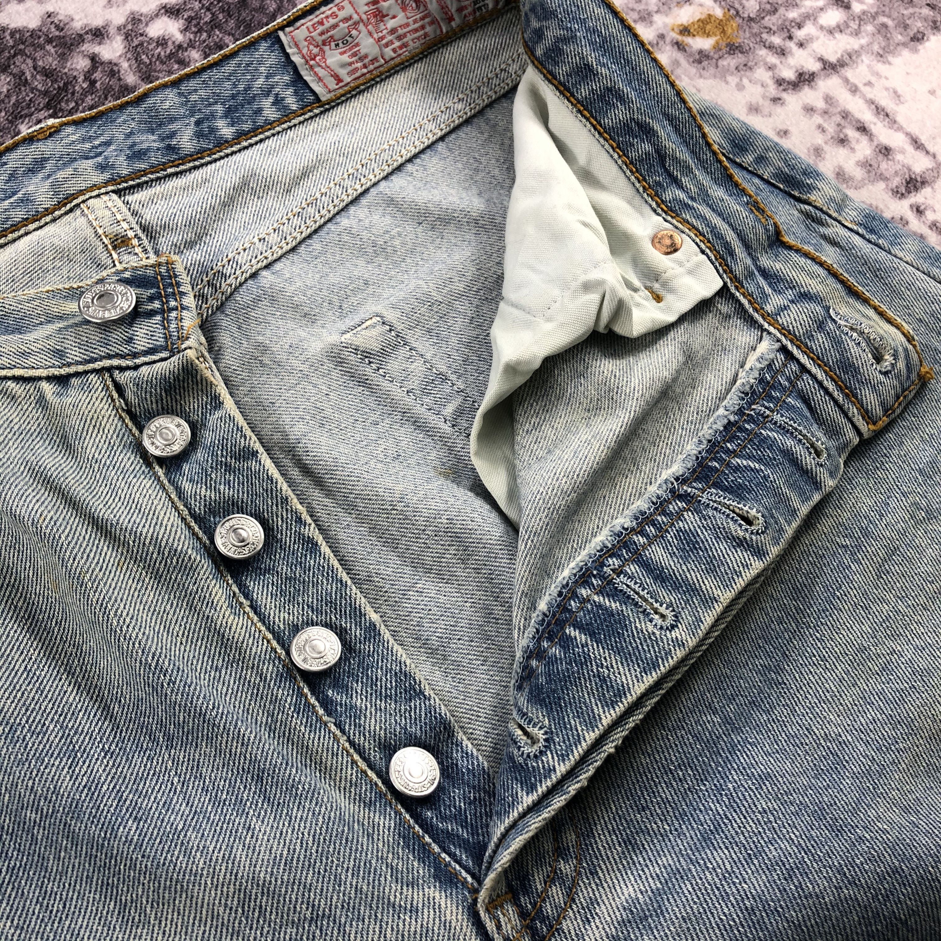 Levi's × Vintage Vintage Light Wash Levis 901 Jeans-JM2323 Size US 31 - 10 Thumbnail