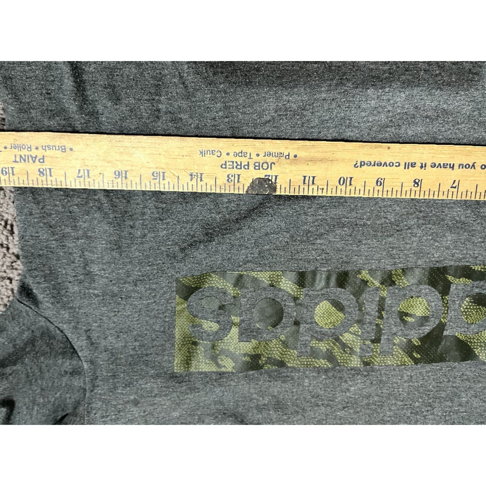 Adidas Adidas The Go-To Tee Shirt Gray Camo Logo Short Sleeve Medium Mens Size US M / EU 48-50 / 2 - 5 Thumbnail