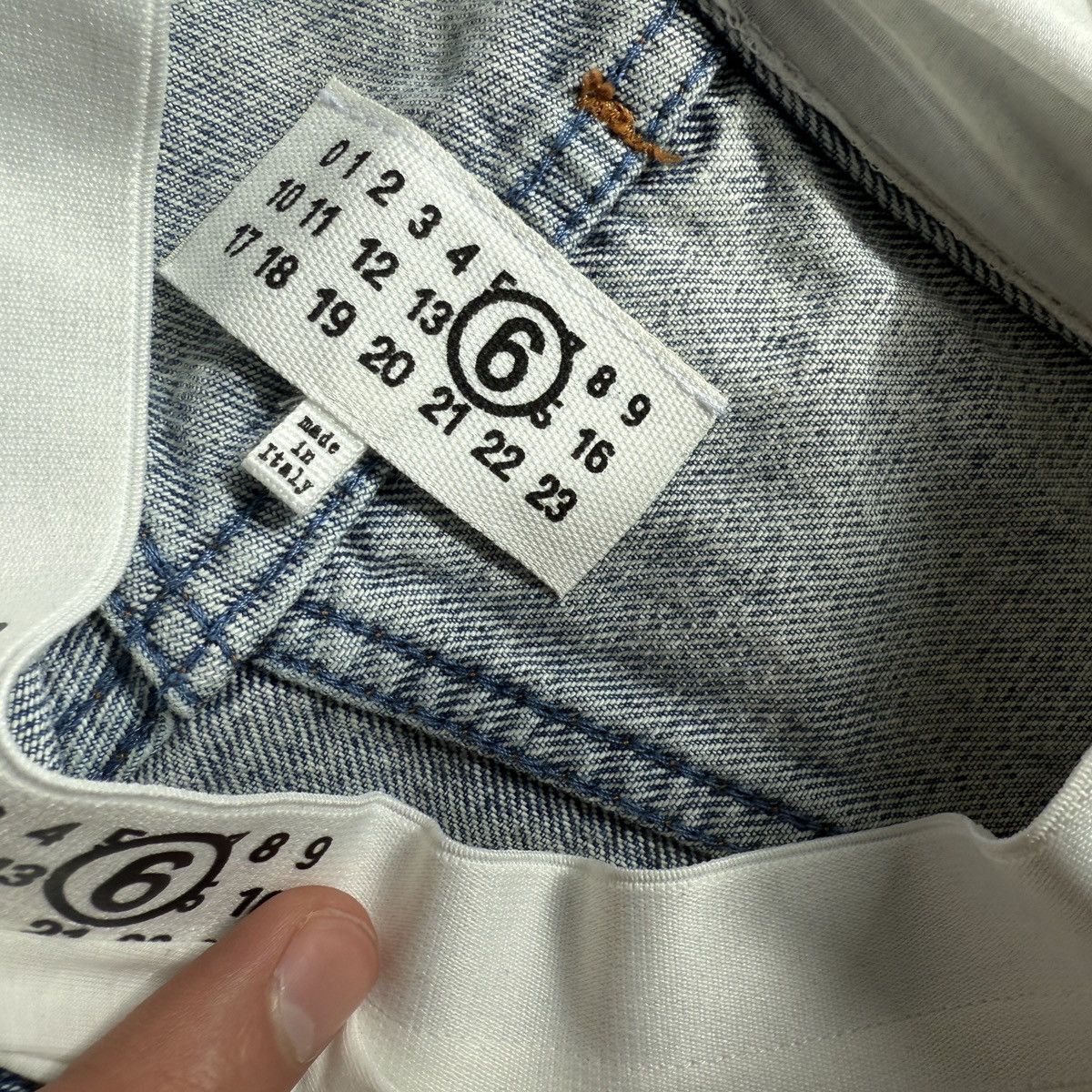 MM6 MM6 baggy boxer jeans Size US 27 - 7 Thumbnail
