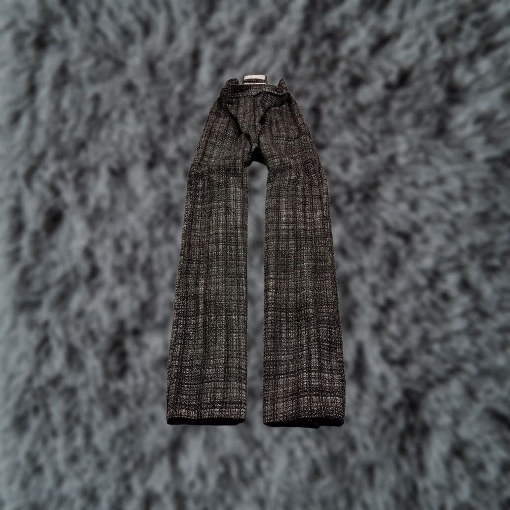 Max Mara VINTAGE Max Mara Pants Wool Tweed 12 Regular Black White Women's Dress Pants 90s Mens Womens Boys Girls Size 34" / US 12 / IT 48 - 1 Thumbnail