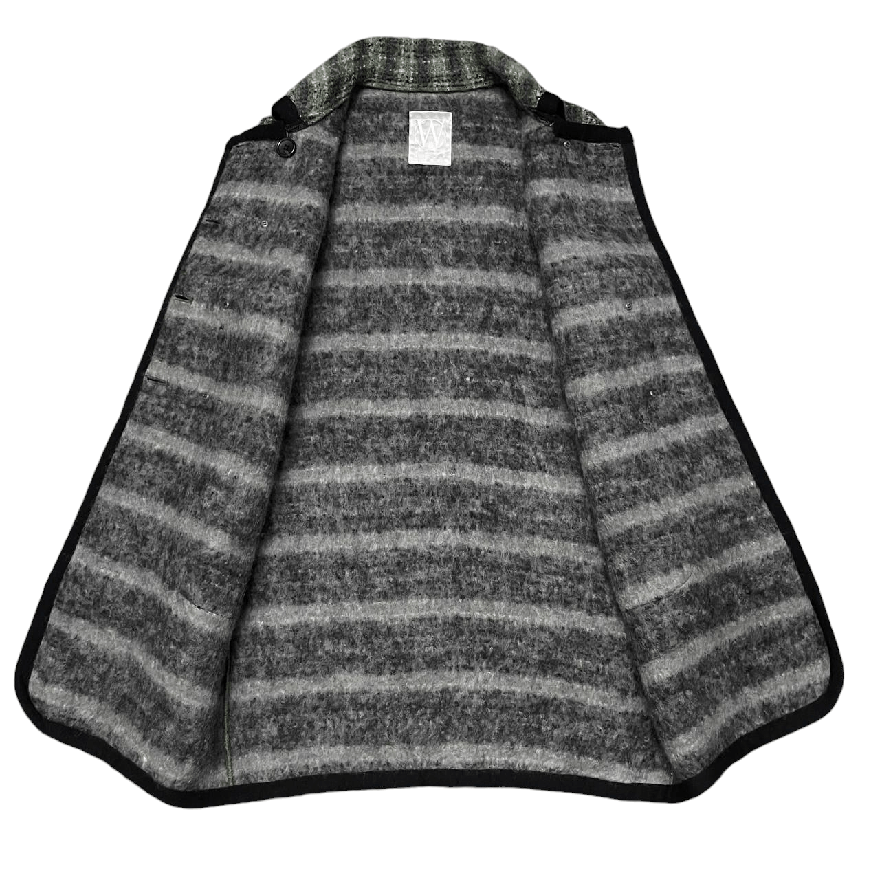 Yohji Yamamoto Vintage Yohji Yamamoto Work Shop Wool Coat Size US M / EU 48-50 / 2 - 6 Thumbnail