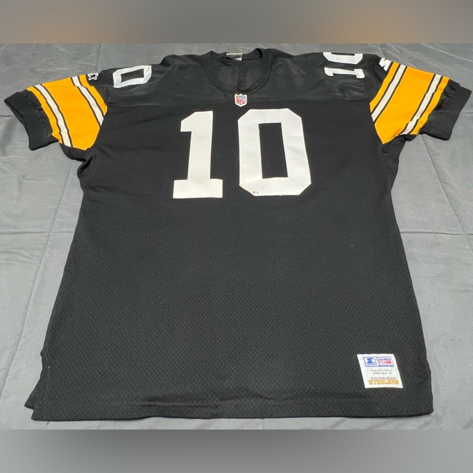 Starter Signed Kordell Stewart Steelers Starter Proline Game Jersey Size US XXL / EU 58 / 5 - 1 Thumbnail