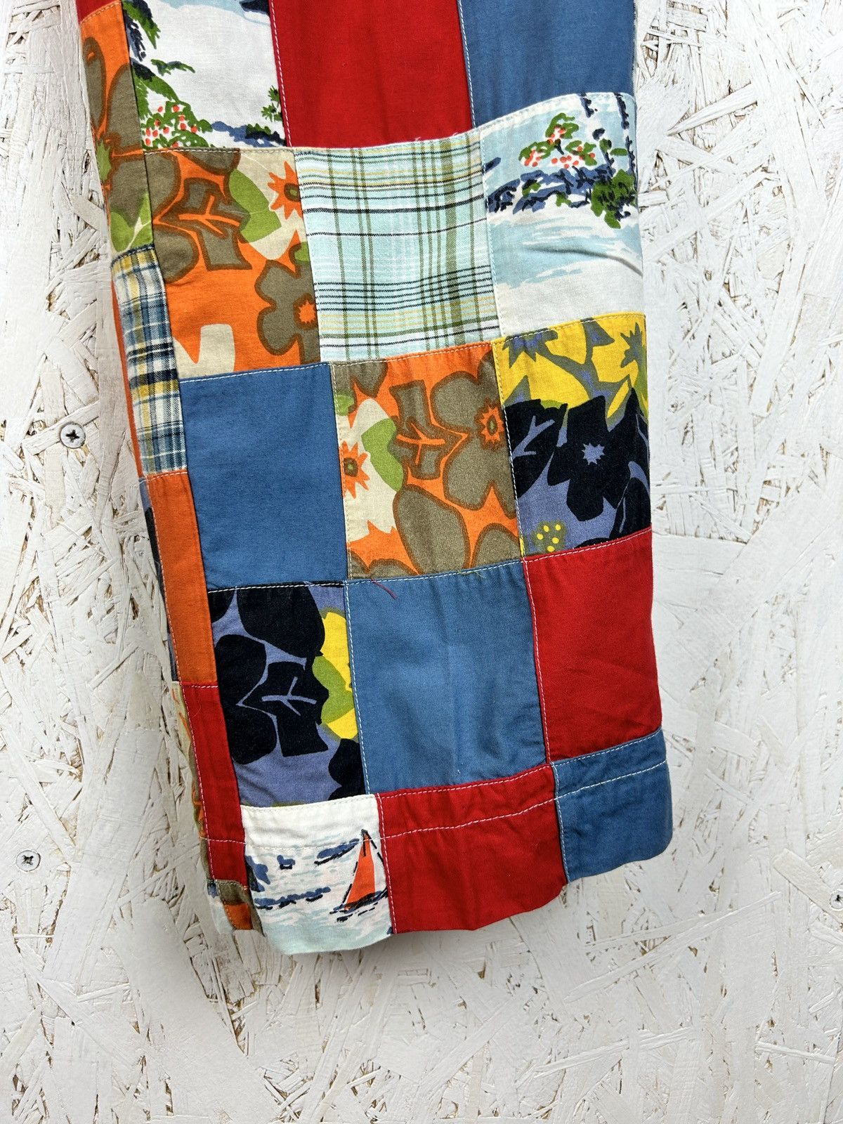 Japanese Brand Vintage Patchwork Loud Mouth Golf Trousers Pants 32/32 Size US 32 / EU 48 - 4 Thumbnail